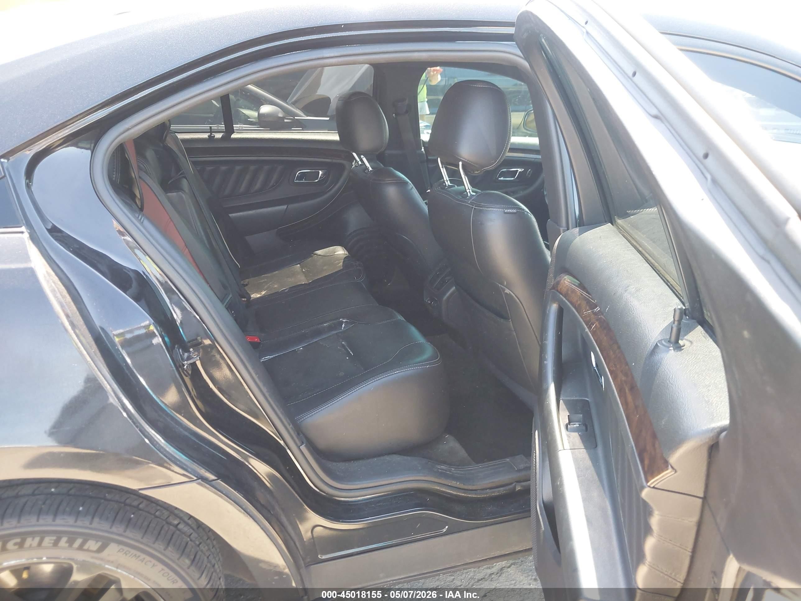 2013 Ford Taurus Limited Black vin: 1FAHP2F86DG212265