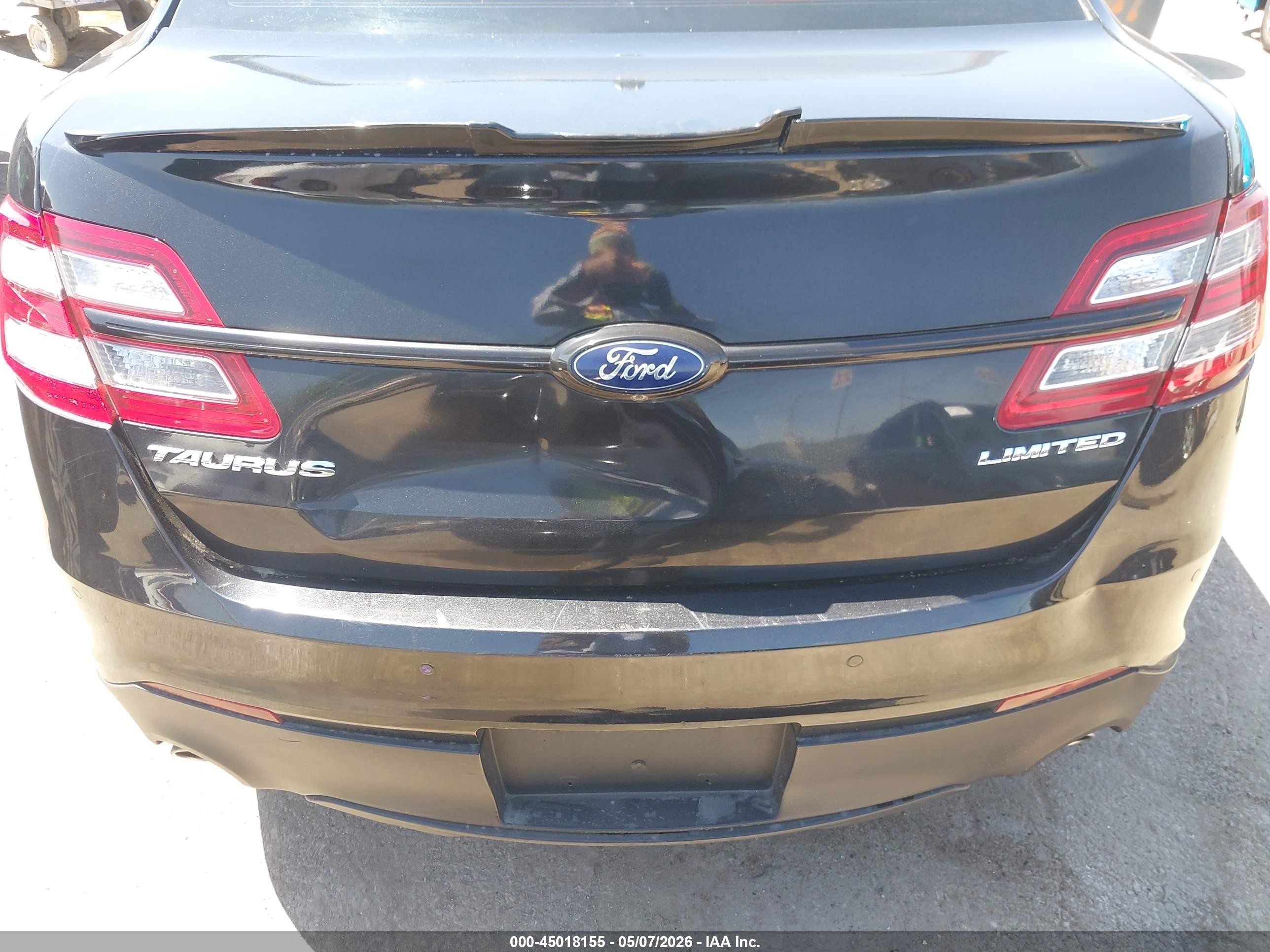 2013 Ford Taurus Limited Black vin: 1FAHP2F86DG212265