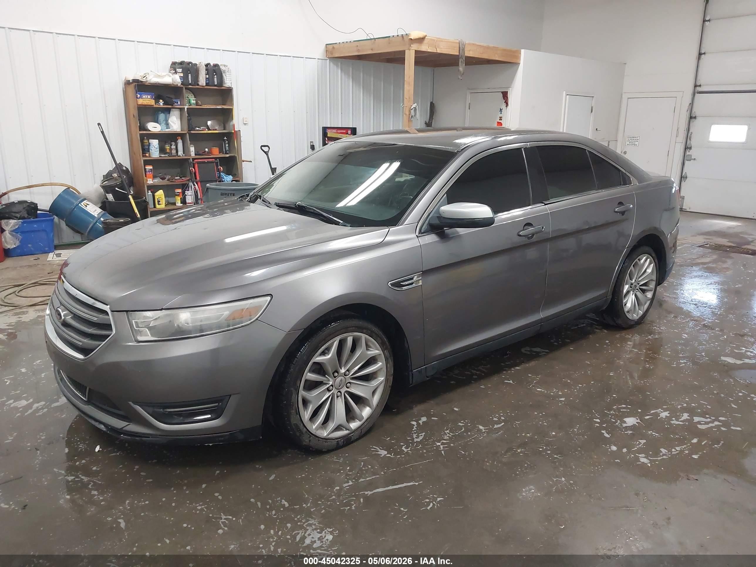 2013 Ford Taurus Limited Gray vin: 1FAHP2F86DG212377