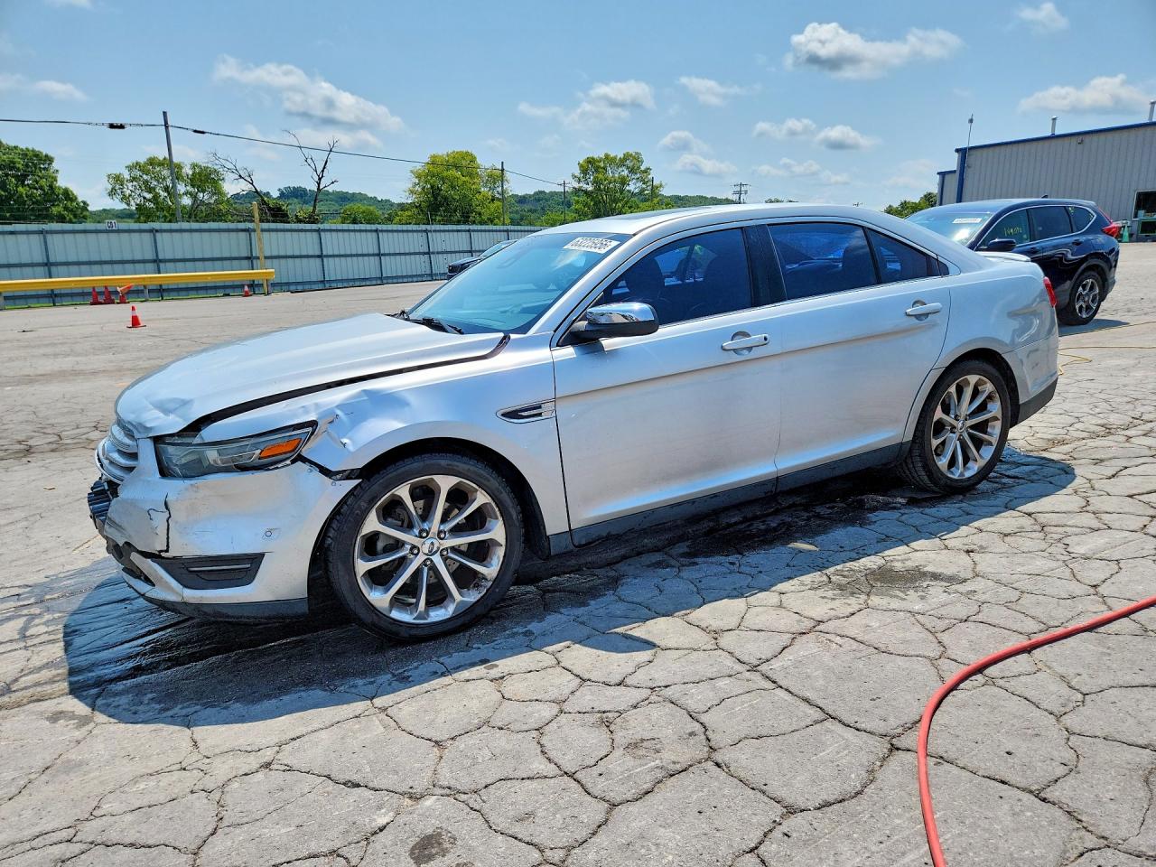2013 Ford Taurus Limited Silver vin: 1FAHP2F86DG214534