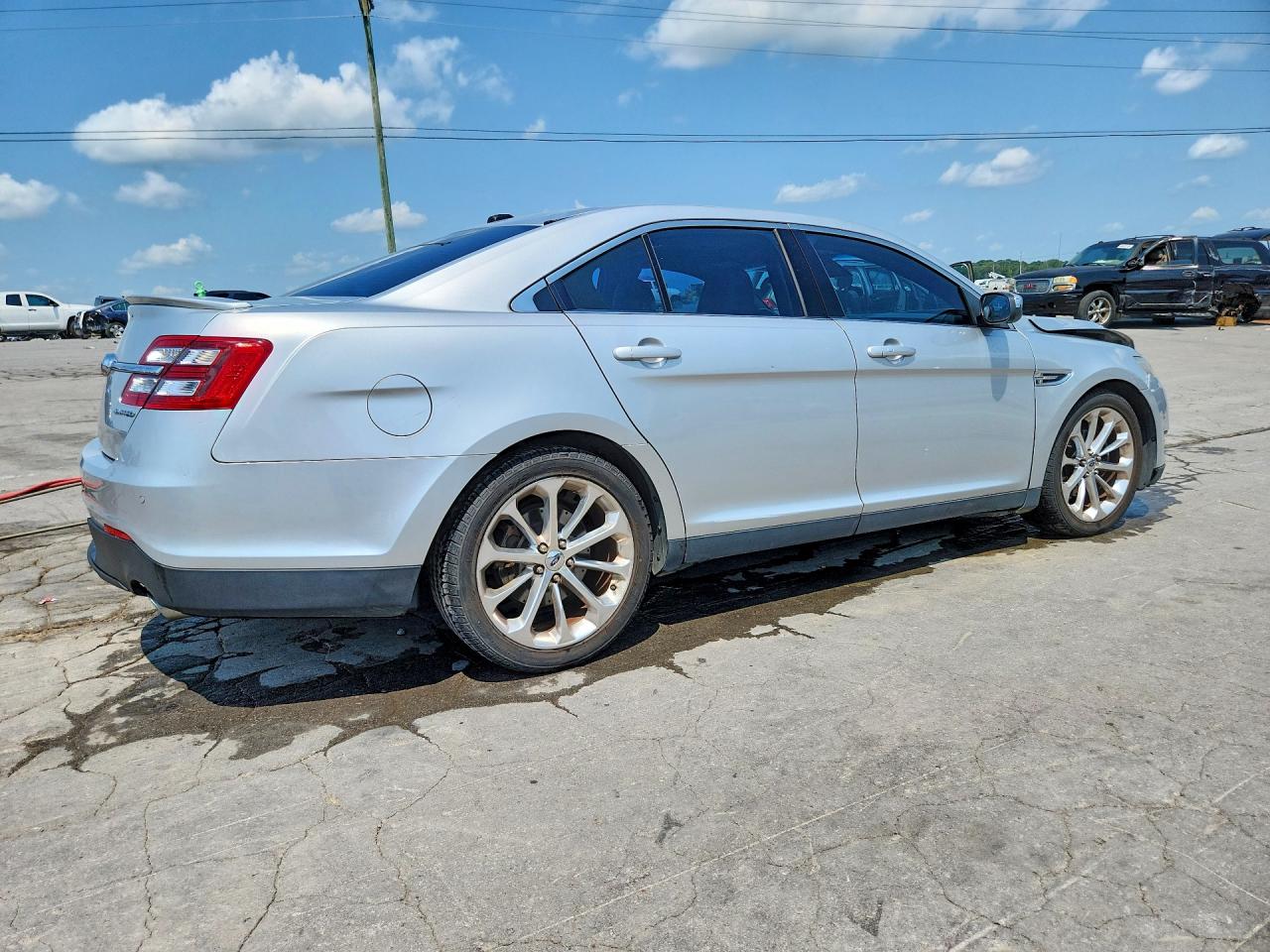 2013 Ford Taurus Limited Silver vin: 1FAHP2F86DG214534