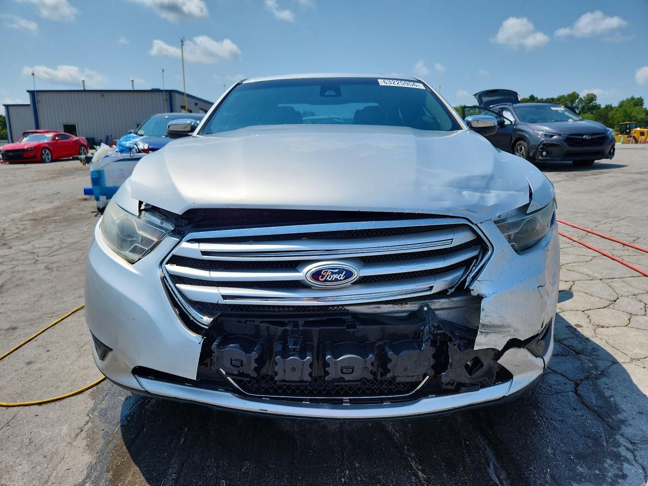 2013 Ford Taurus Limited Silver vin: 1FAHP2F86DG214534