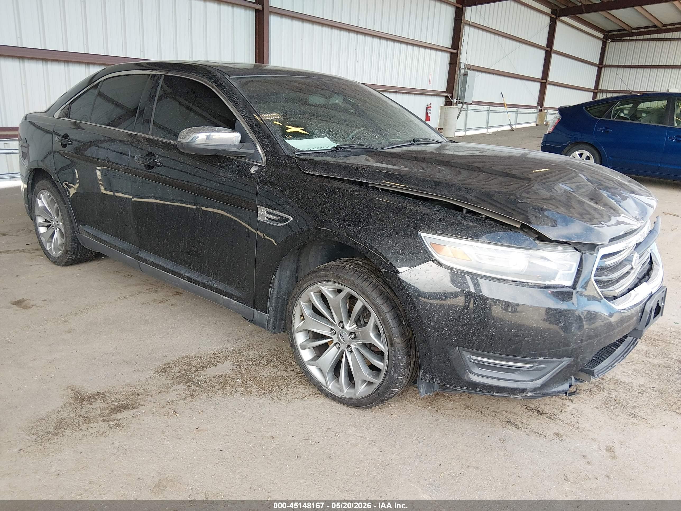 2013 Ford Taurus Limited Black vin: 1FAHP2F86DG226246