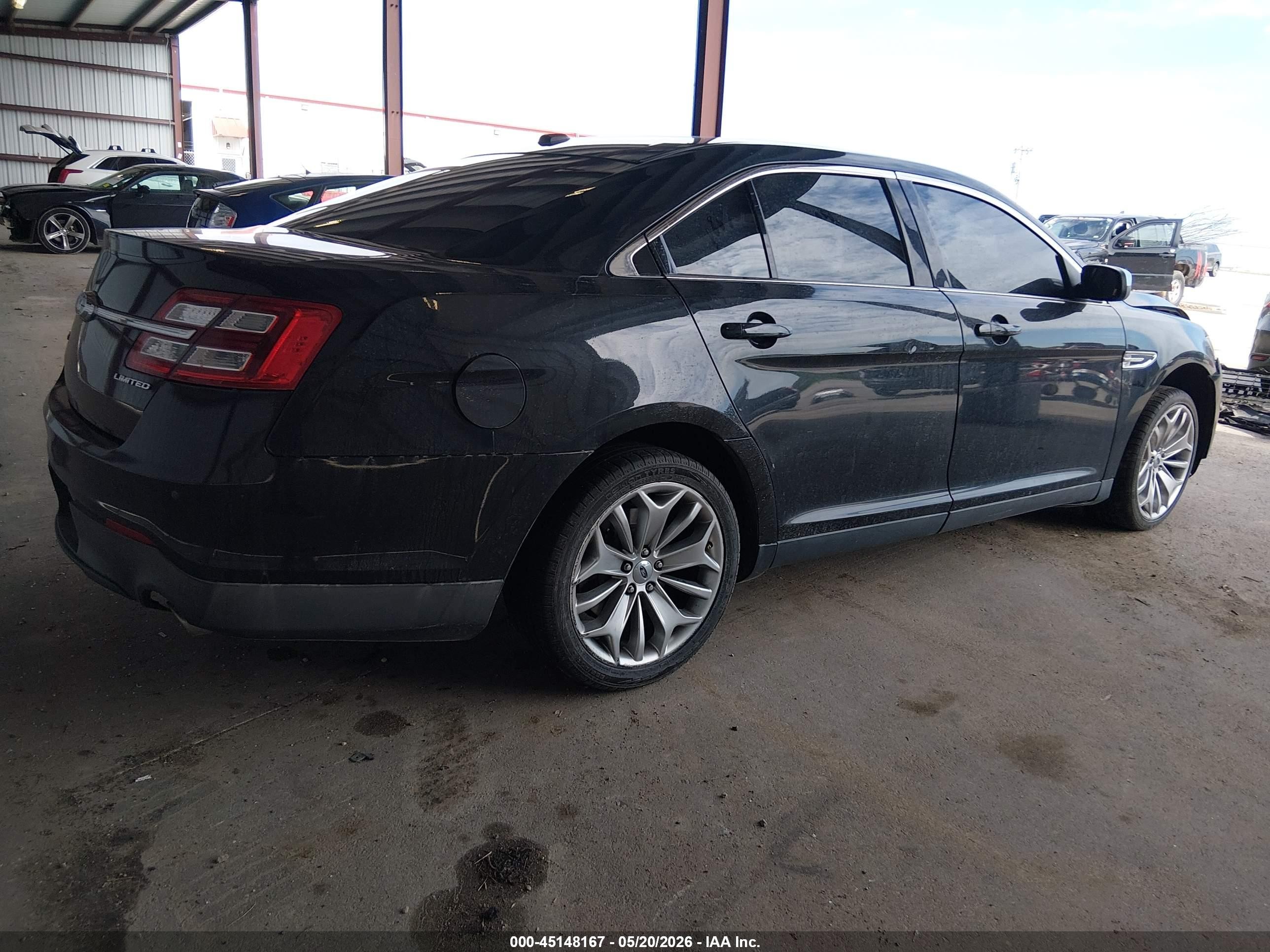 2013 Ford Taurus Limited Черный vin: 1FAHP2F86DG226246