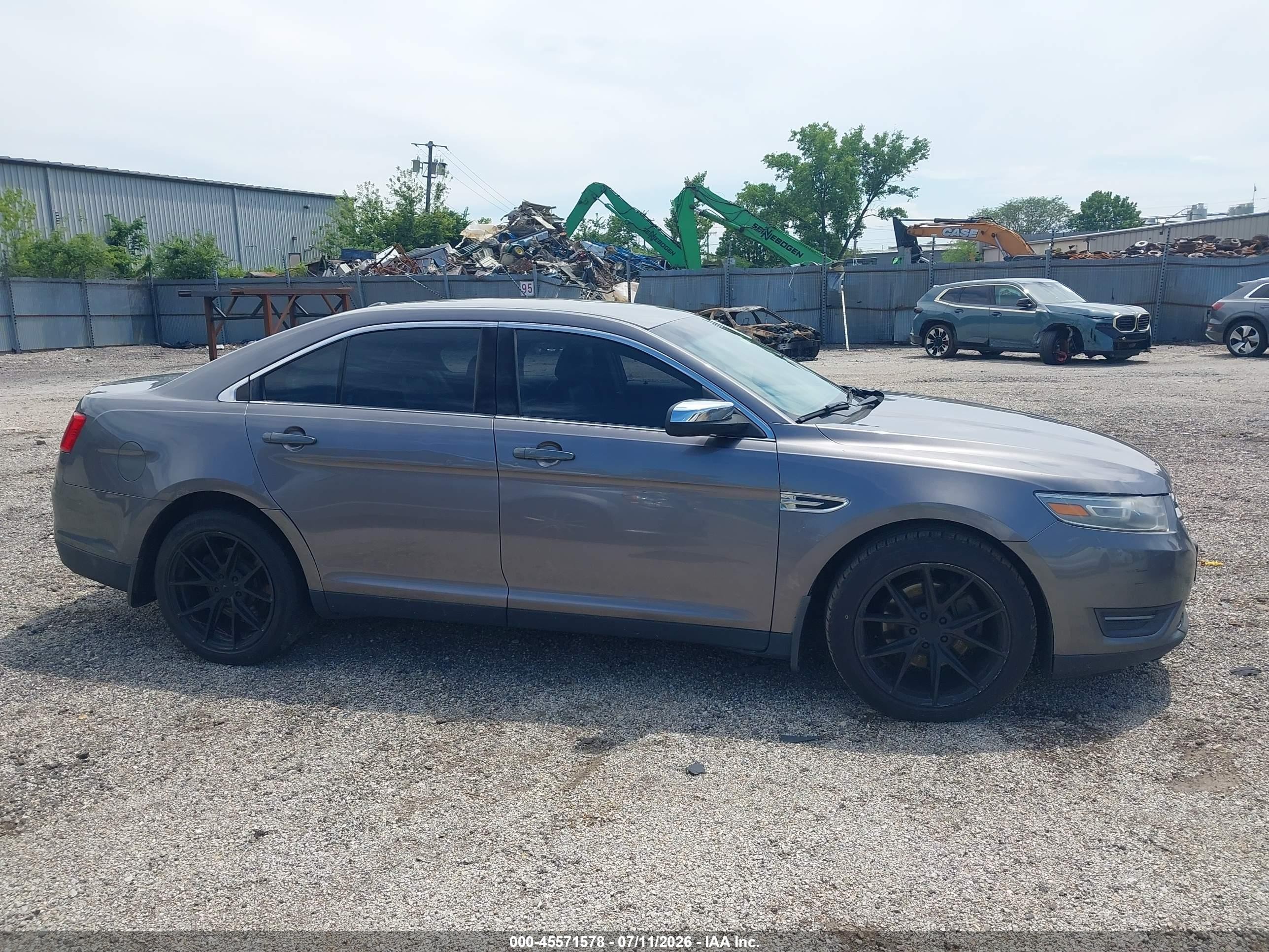 2014 Ford Taurus Limited Gray vin: 1FAHP2F86EG101264