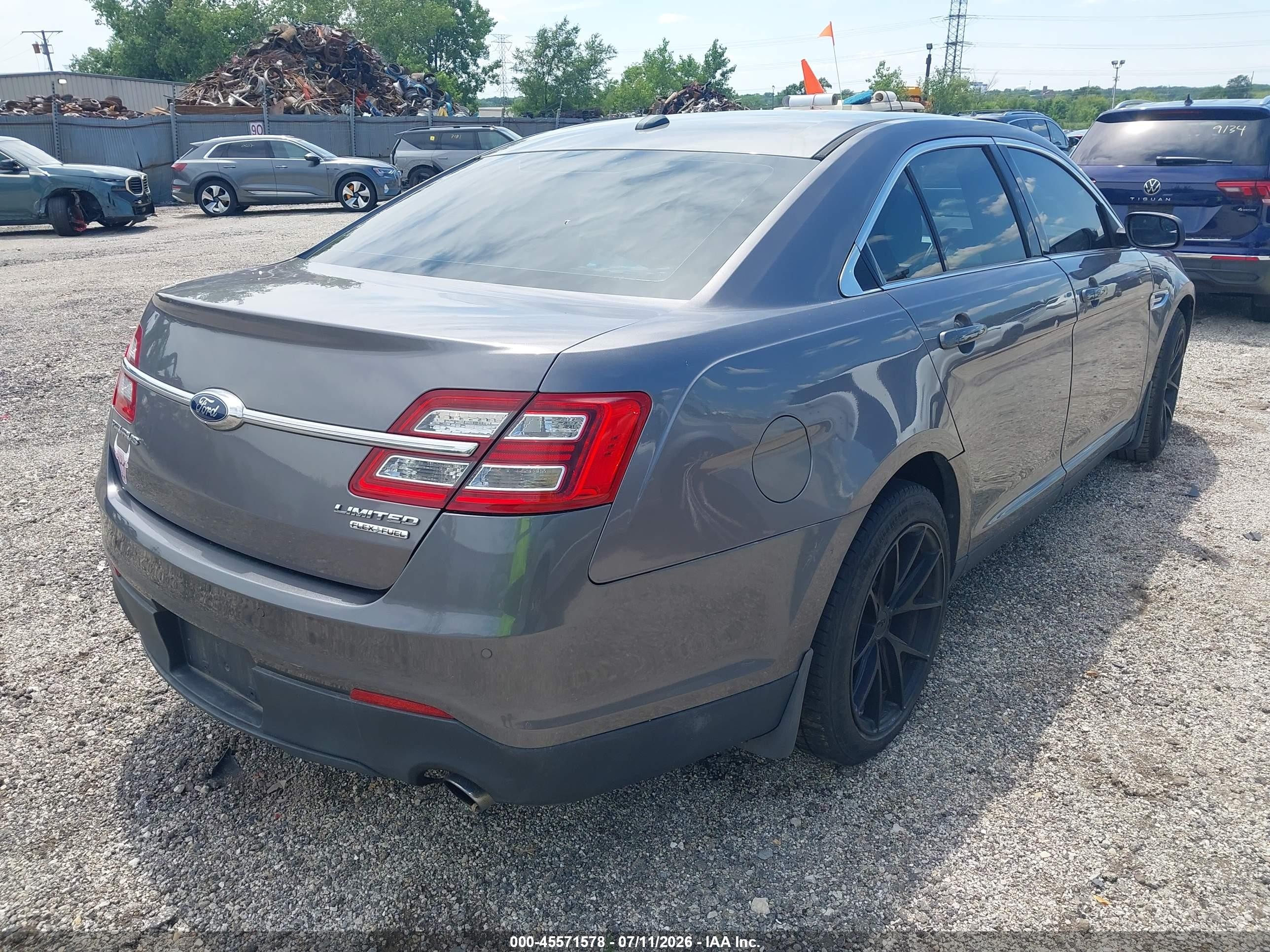2014 Ford Taurus Limited Gray vin: 1FAHP2F86EG101264