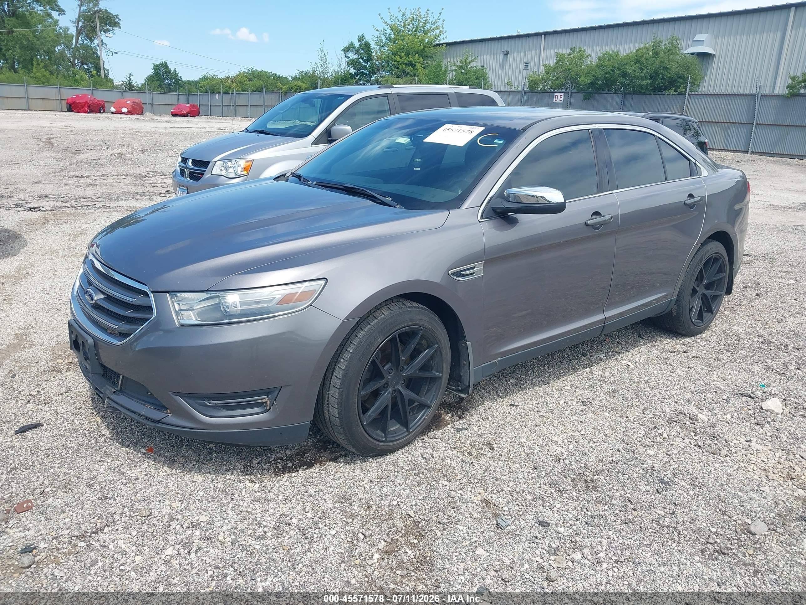 2014 Ford Taurus Limited Gray vin: 1FAHP2F86EG101264