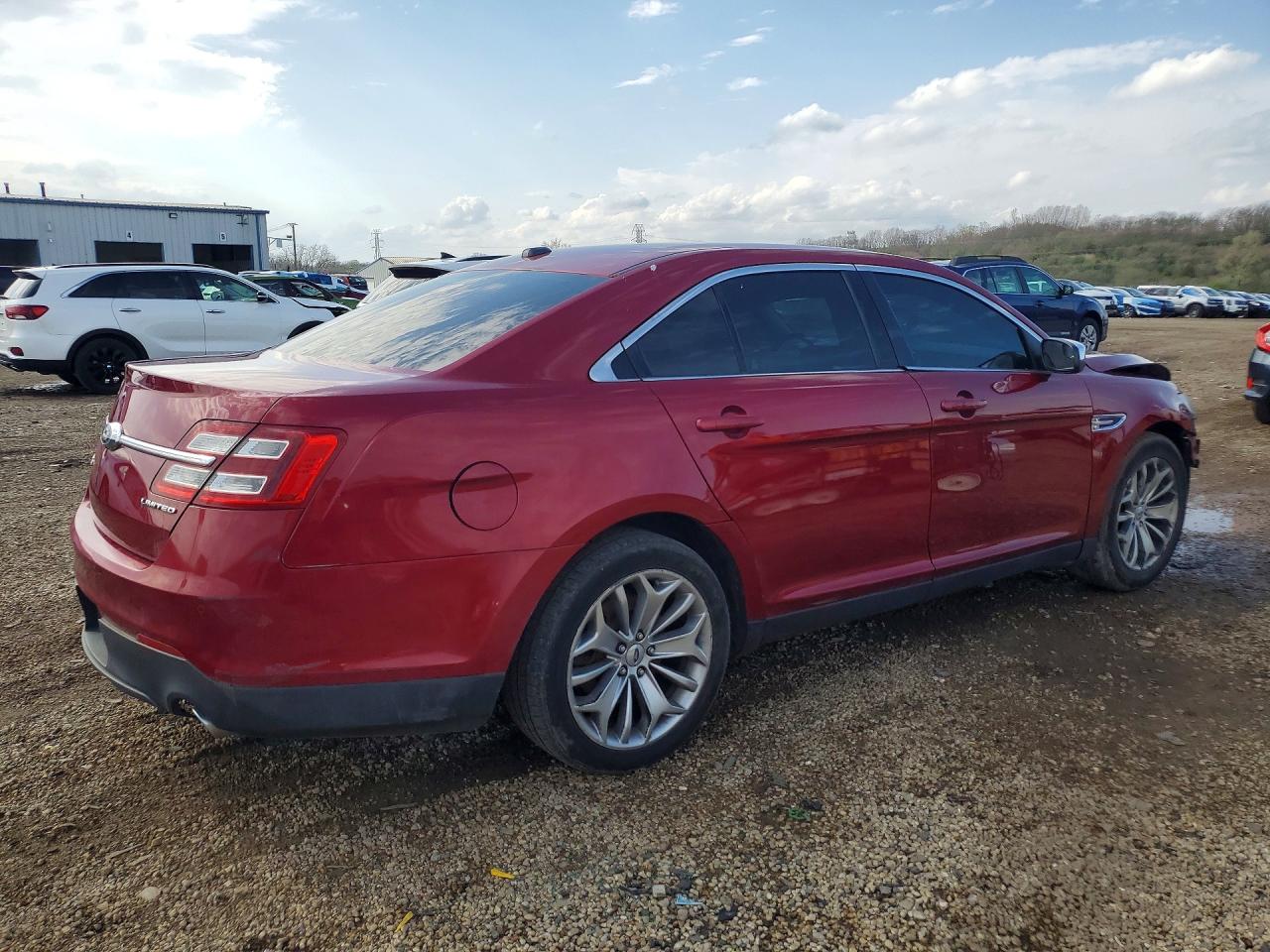 2014 Ford Taurus Limited Бордовый vin: 1FAHP2F86EG109459