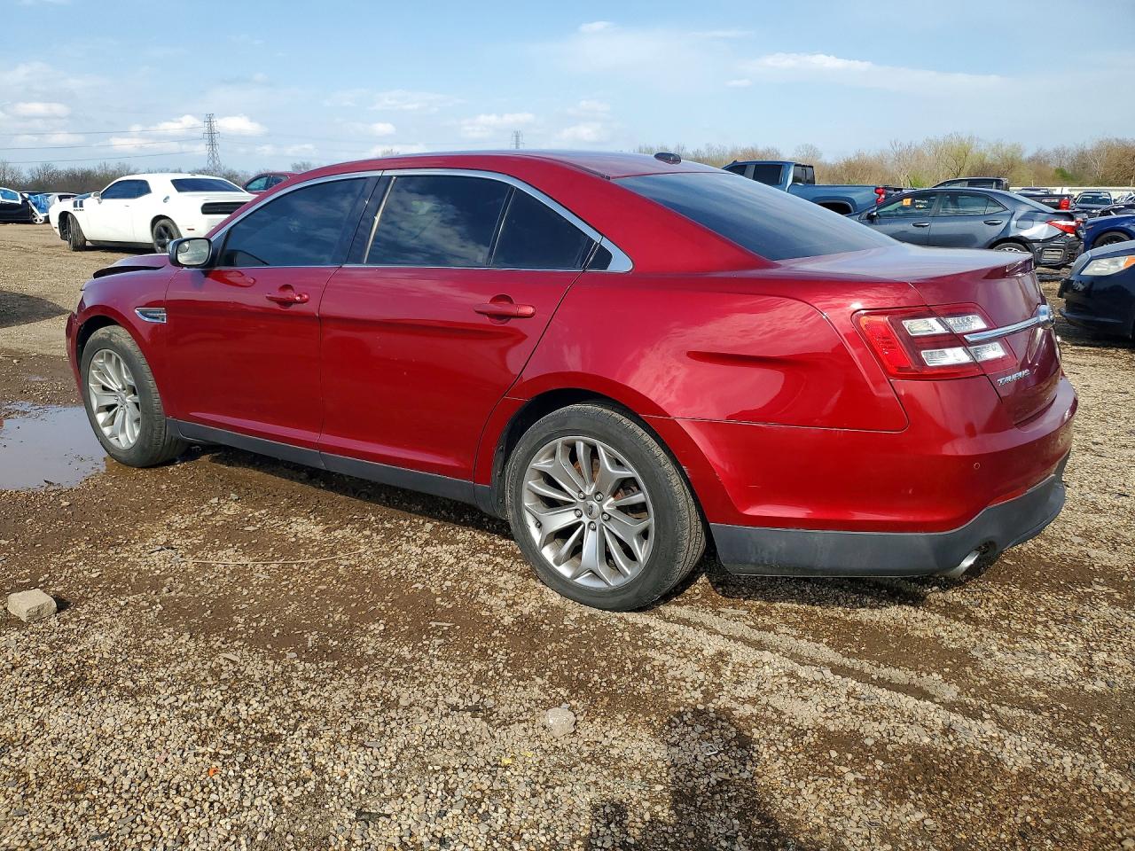 2014 Ford Taurus Limited Бордовый vin: 1FAHP2F86EG109459