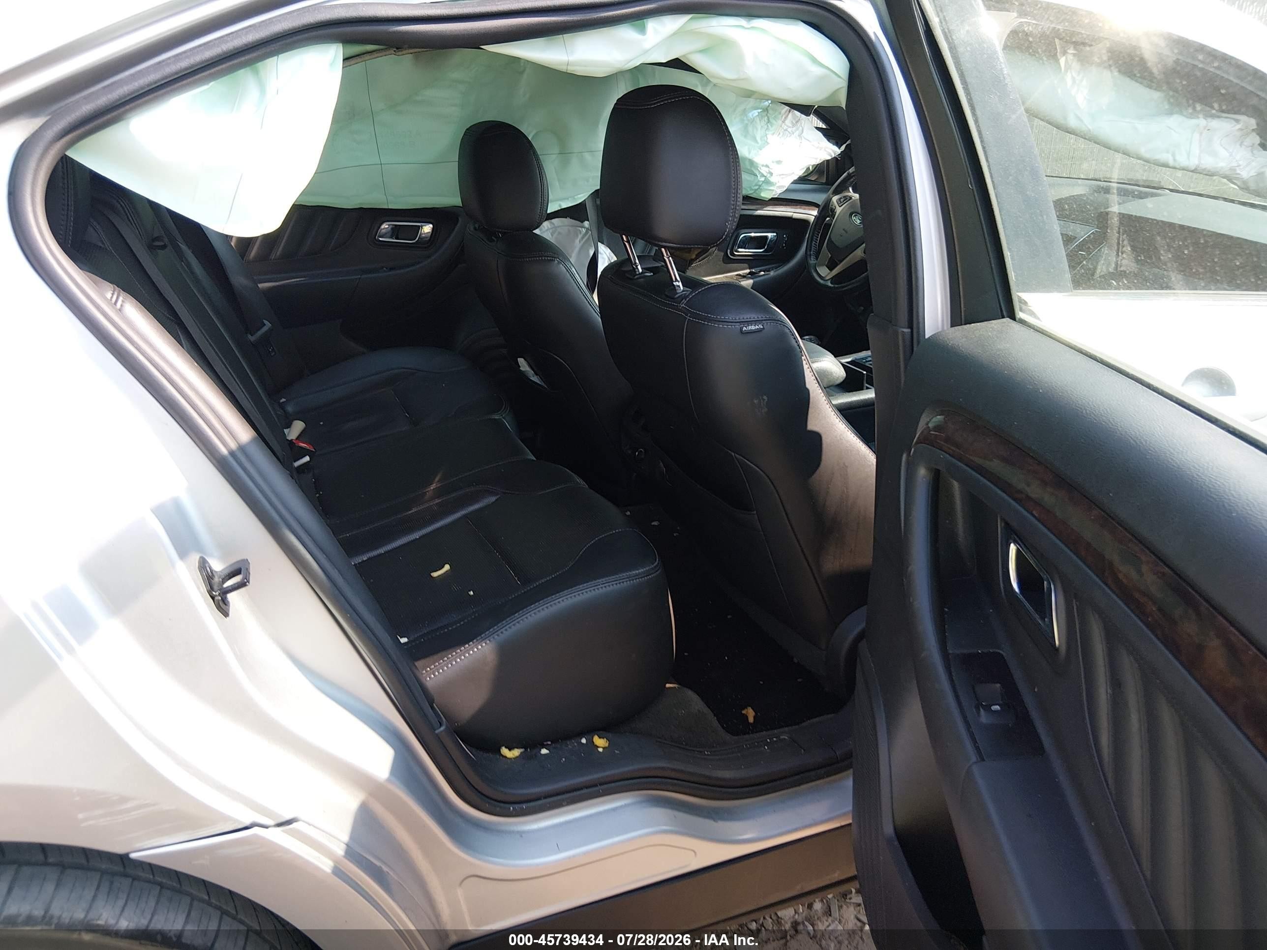 2014 Ford Taurus Limited Silver vin: 1FAHP2F86EG115519