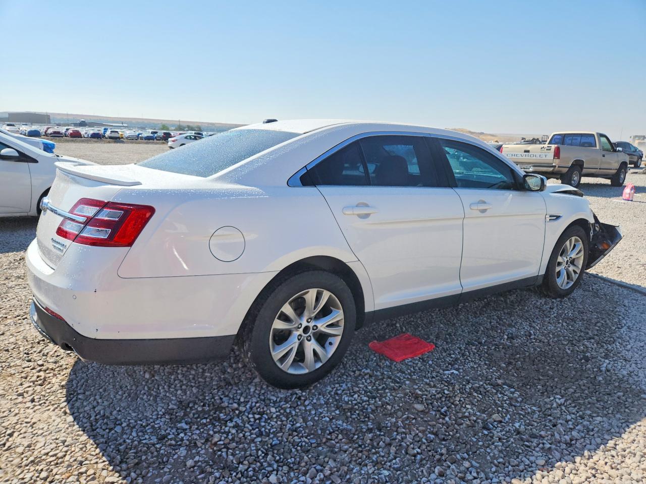 2014 Ford Taurus Limited Белый vin: 1FAHP2F86EG141022