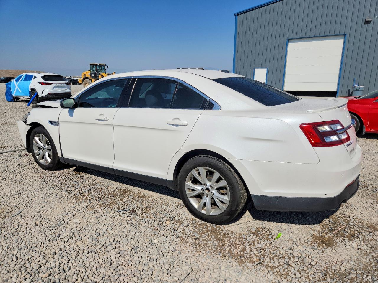 2014 Ford Taurus Limited Белый vin: 1FAHP2F86EG141022