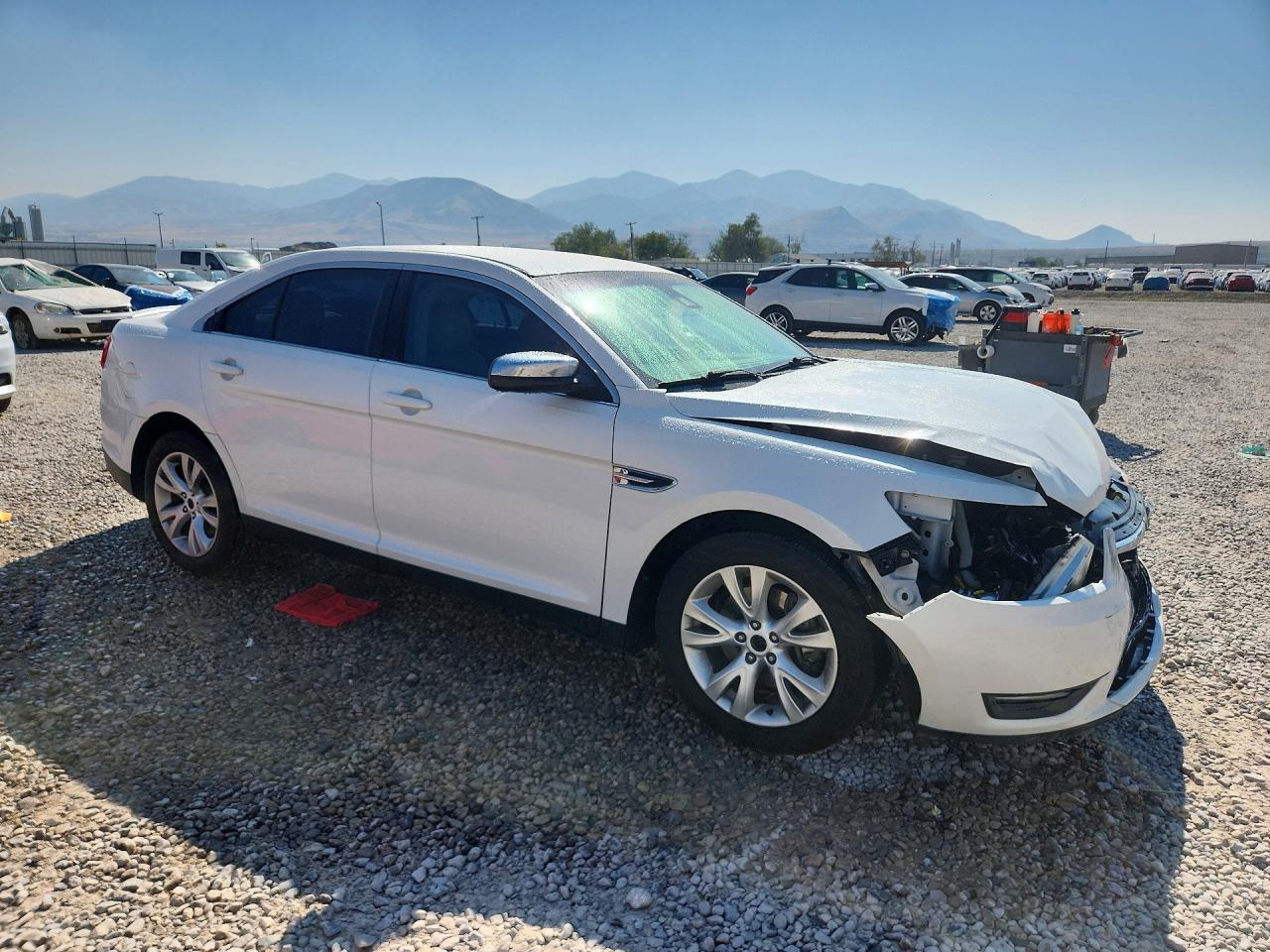2014 Ford Taurus Limited Белый vin: 1FAHP2F86EG141022