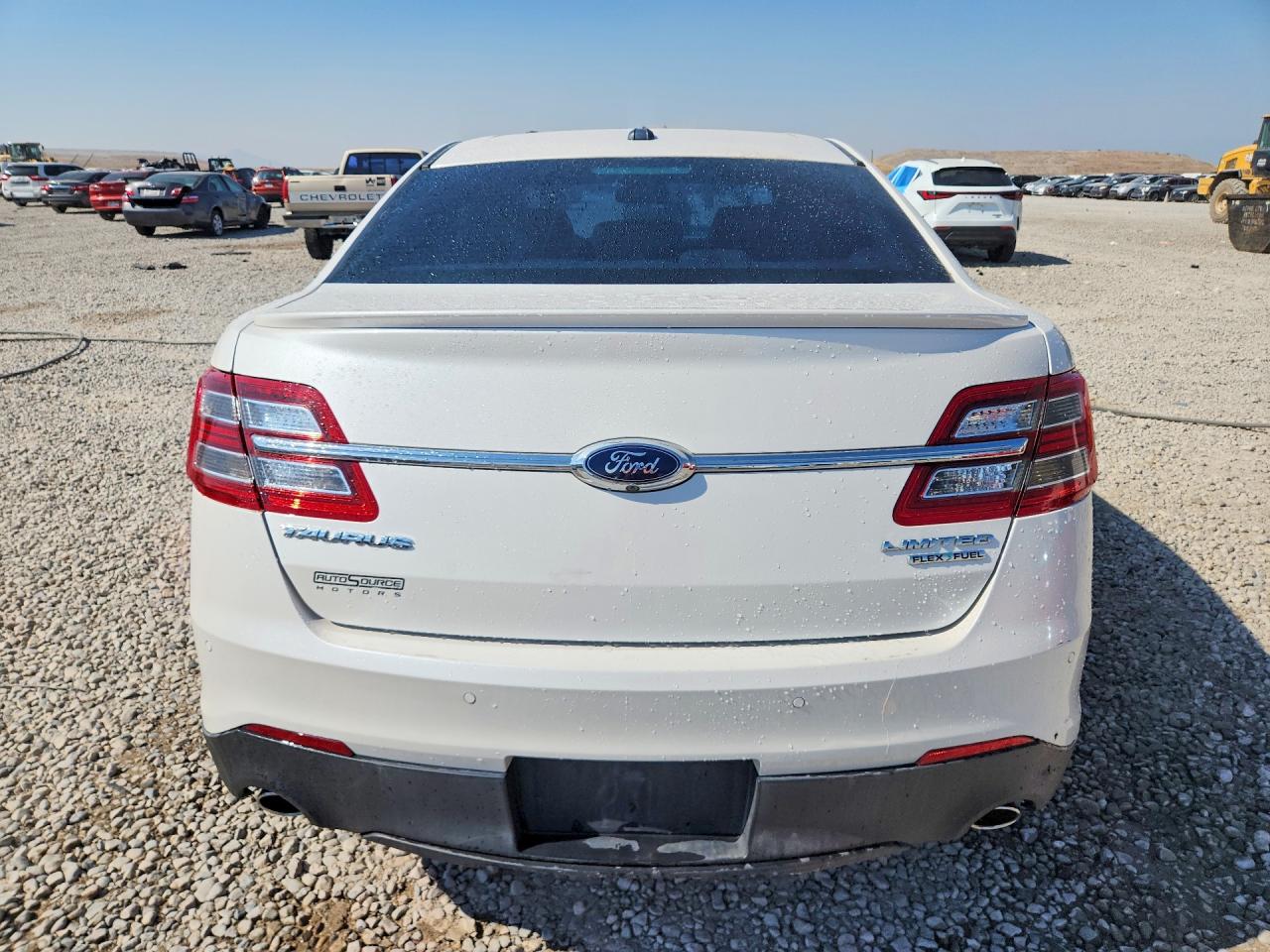 2014 Ford Taurus Limited Белый vin: 1FAHP2F86EG141022