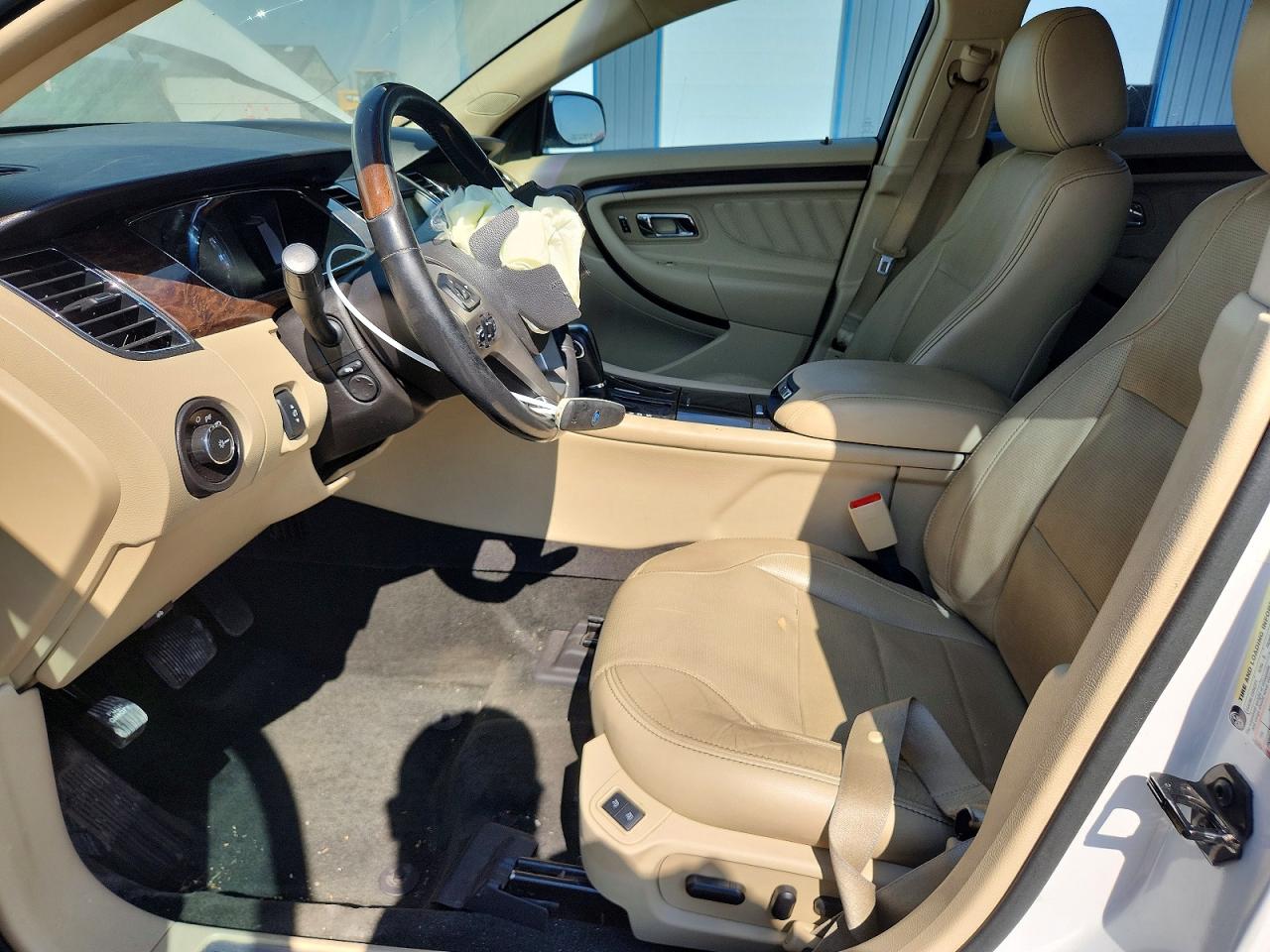 2014 Ford Taurus Limited Белый vin: 1FAHP2F86EG141022
