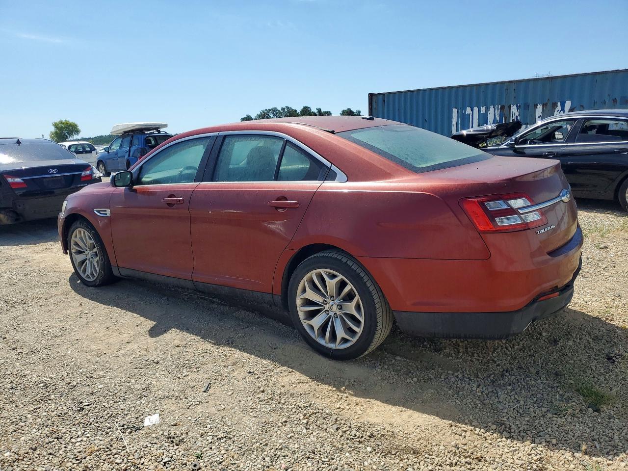 2014 Ford Taurus Limited Красный vin: 1FAHP2F86EG165238