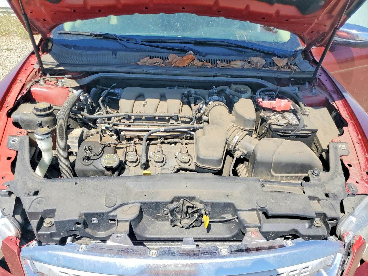 2014 Ford Taurus Limited Красный vin: 1FAHP2F86EG165238