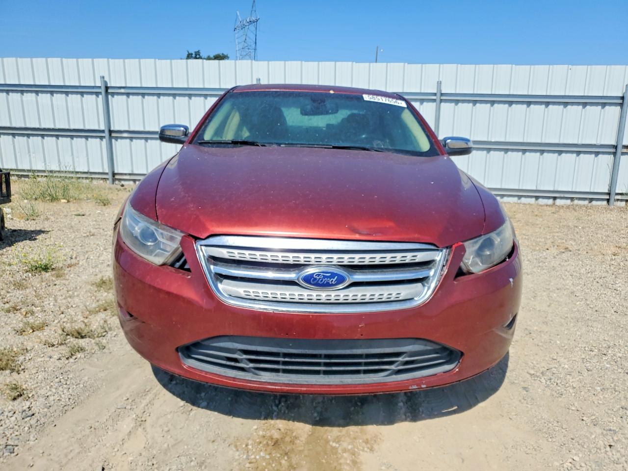 2014 Ford Taurus Limited Красный vin: 1FAHP2F86EG165238