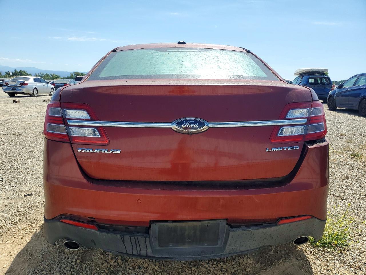 2014 Ford Taurus Limited Красный vin: 1FAHP2F86EG165238