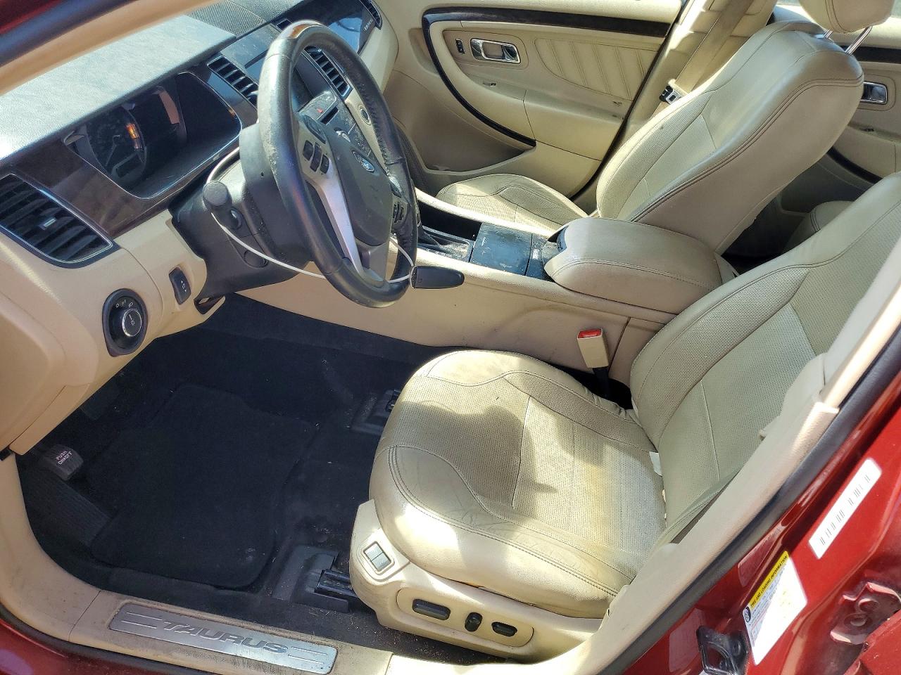 2014 Ford Taurus Limited Красный vin: 1FAHP2F86EG165238