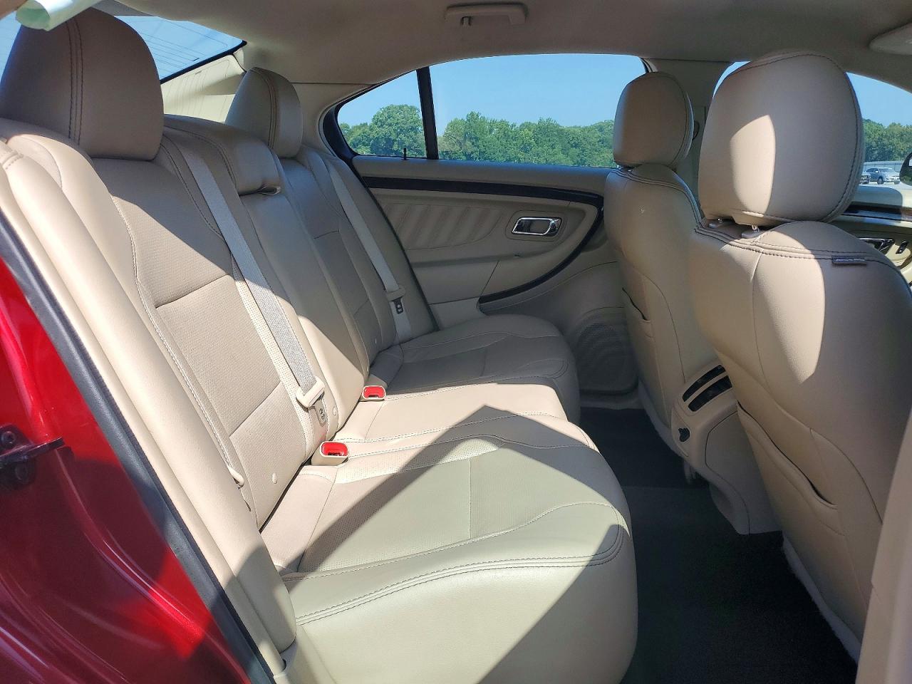 2014 Ford Taurus Limited Red vin: 1FAHP2F86EG183139