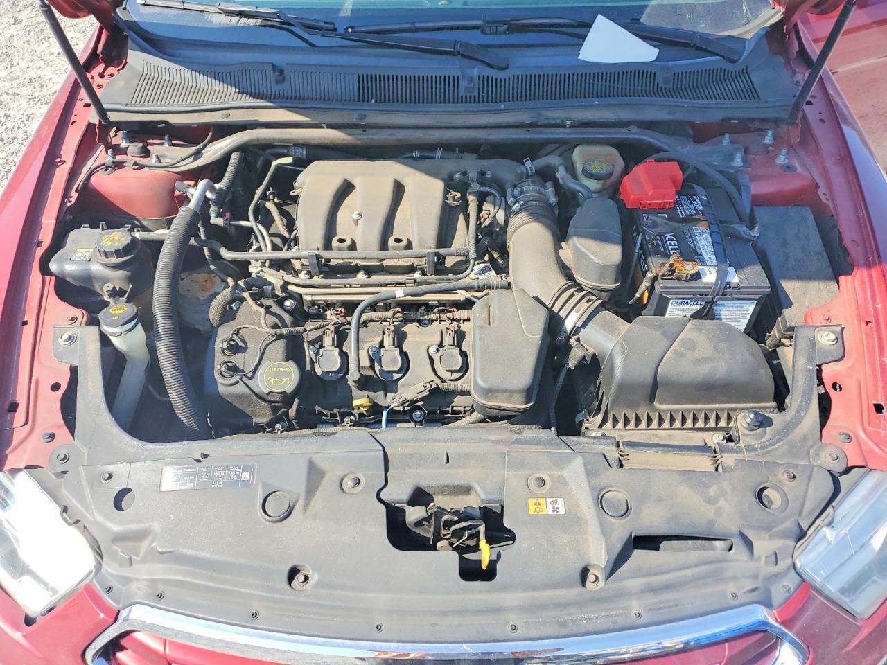 2014 Ford Taurus Limited Red vin: 1FAHP2F86EG183139