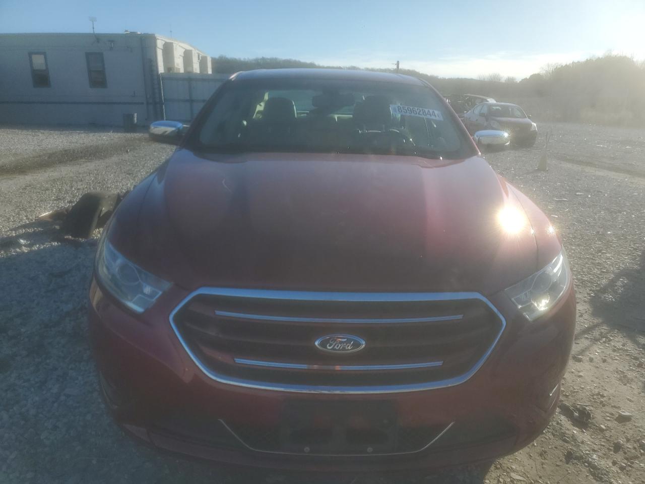 2014 Ford Taurus Limited Burgundy vin: 1FAHP2F86EG185053