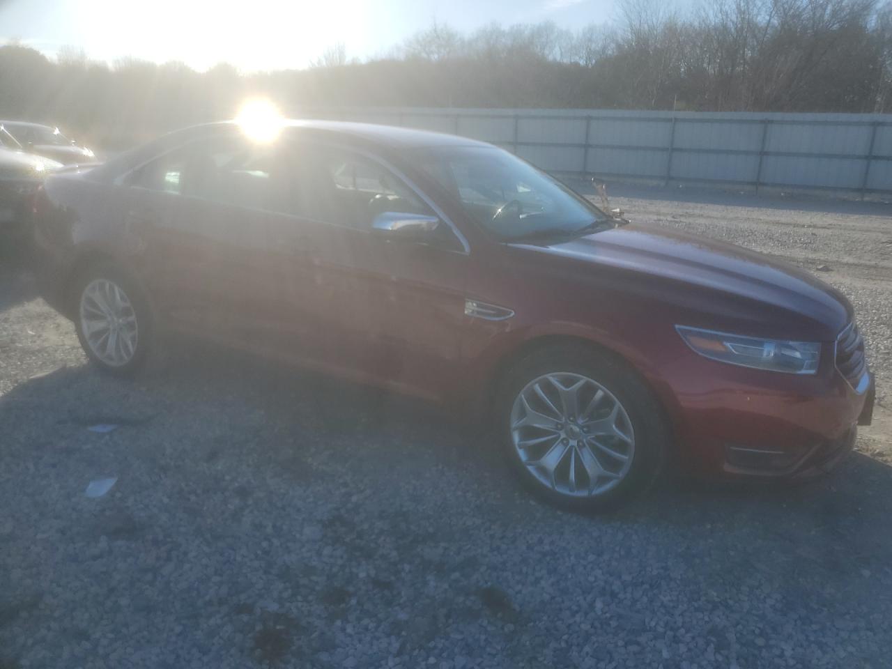 2014 Ford Taurus Limited Burgundy vin: 1FAHP2F86EG185053