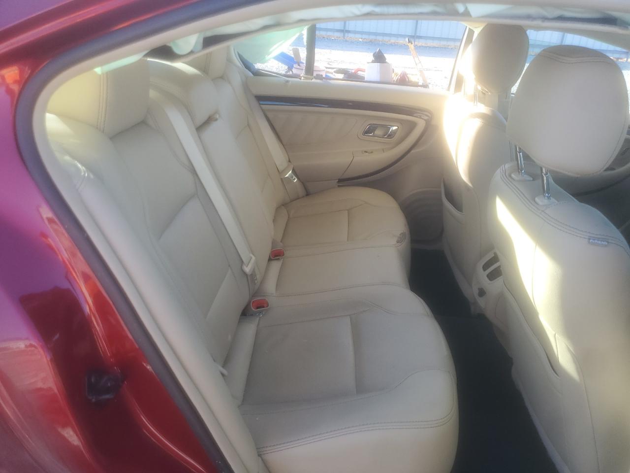 2014 Ford Taurus Limited Burgundy vin: 1FAHP2F86EG185053