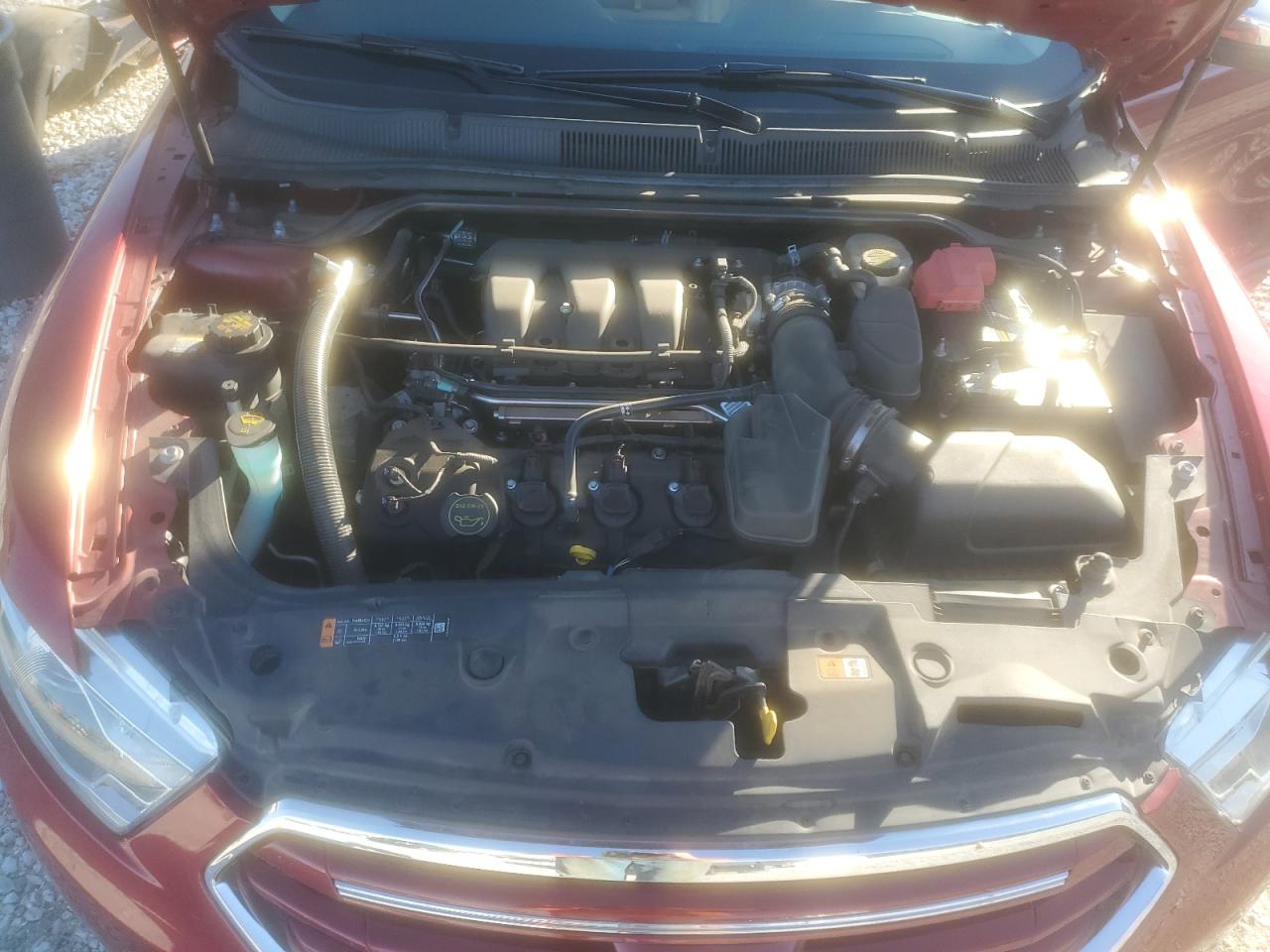 2014 Ford Taurus Limited Burgundy vin: 1FAHP2F86EG185053