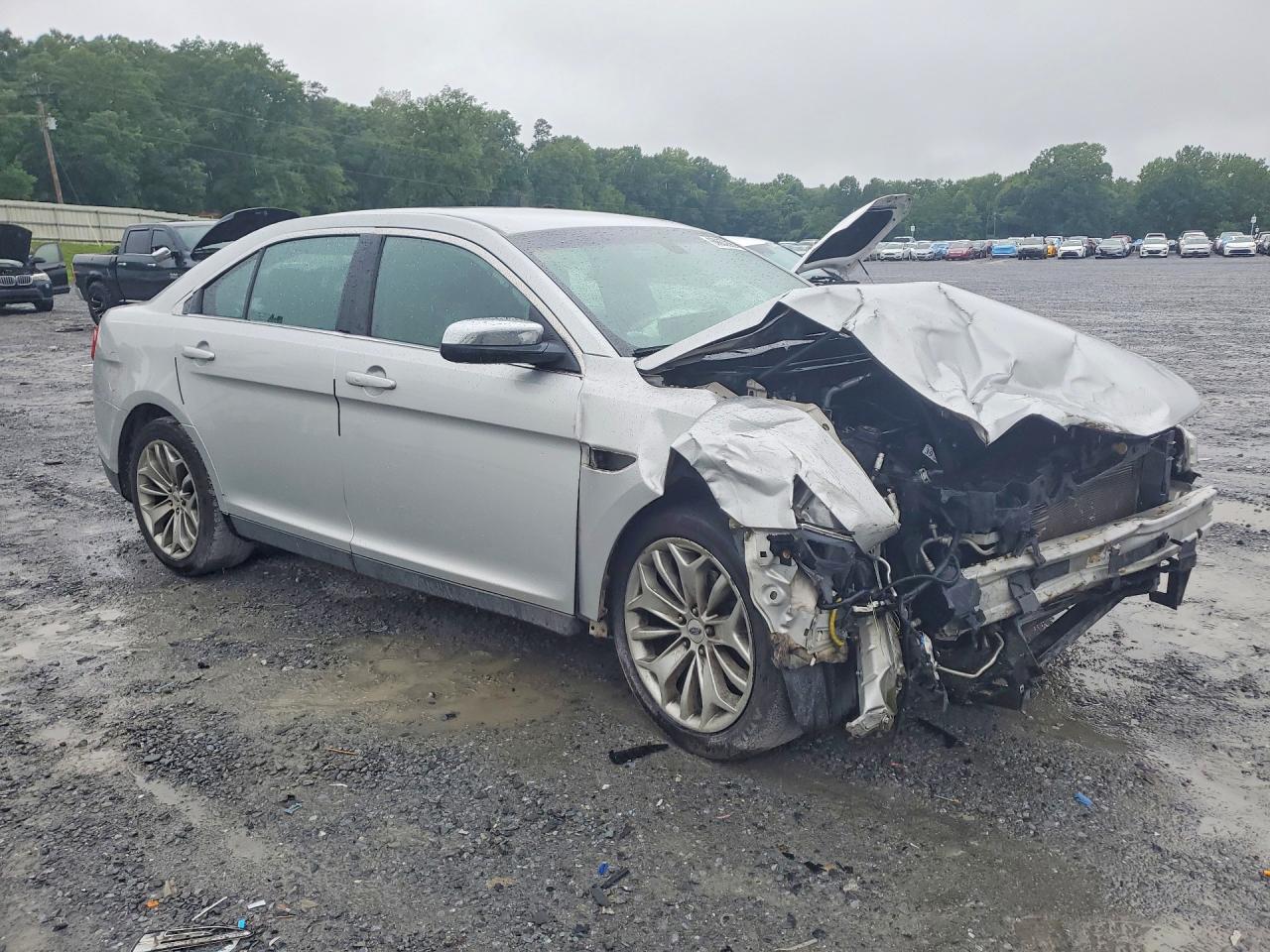 2015 Ford Taurus Limited Silver vin: 1FAHP2F86FG101489