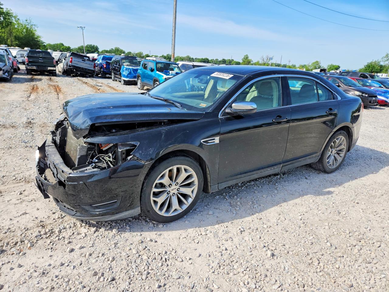 2015 Ford Taurus Limited Black vin: 1FAHP2F86FG117594