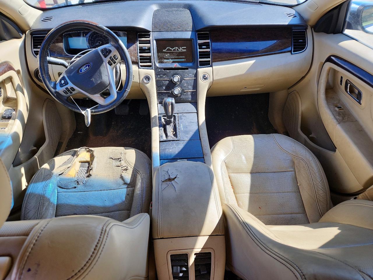 2015 Ford Taurus Limited White vin: 1FAHP2F86FG155035