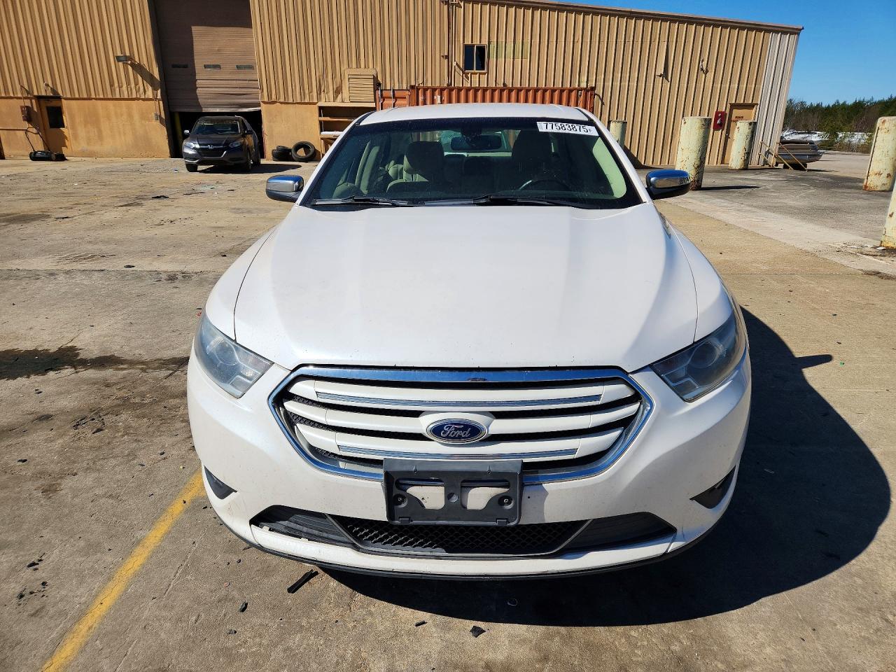 2015 Ford Taurus Limited White vin: 1FAHP2F86FG155035
