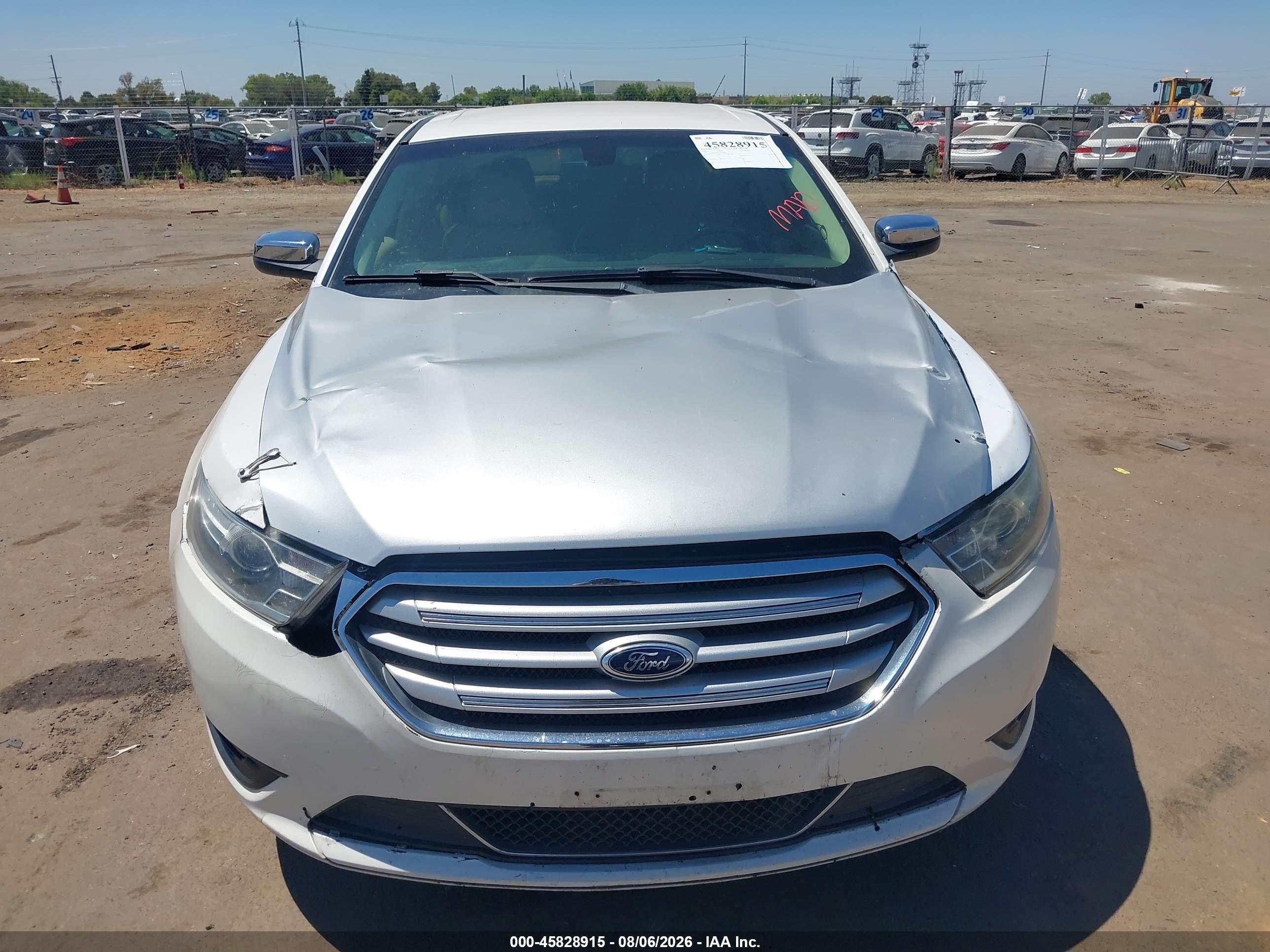 2015 Ford Taurus Limited Белый vin: 1FAHP2F86FG165600