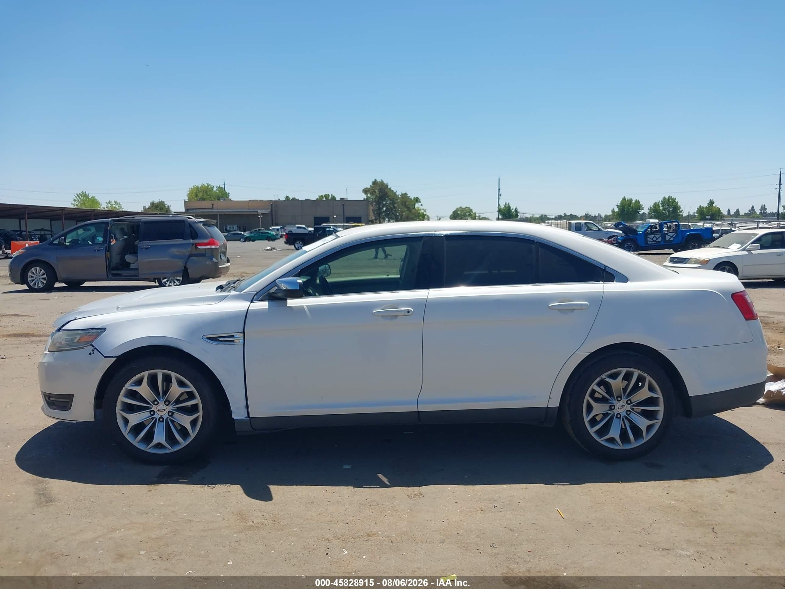 2015 Ford Taurus Limited Белый vin: 1FAHP2F86FG165600