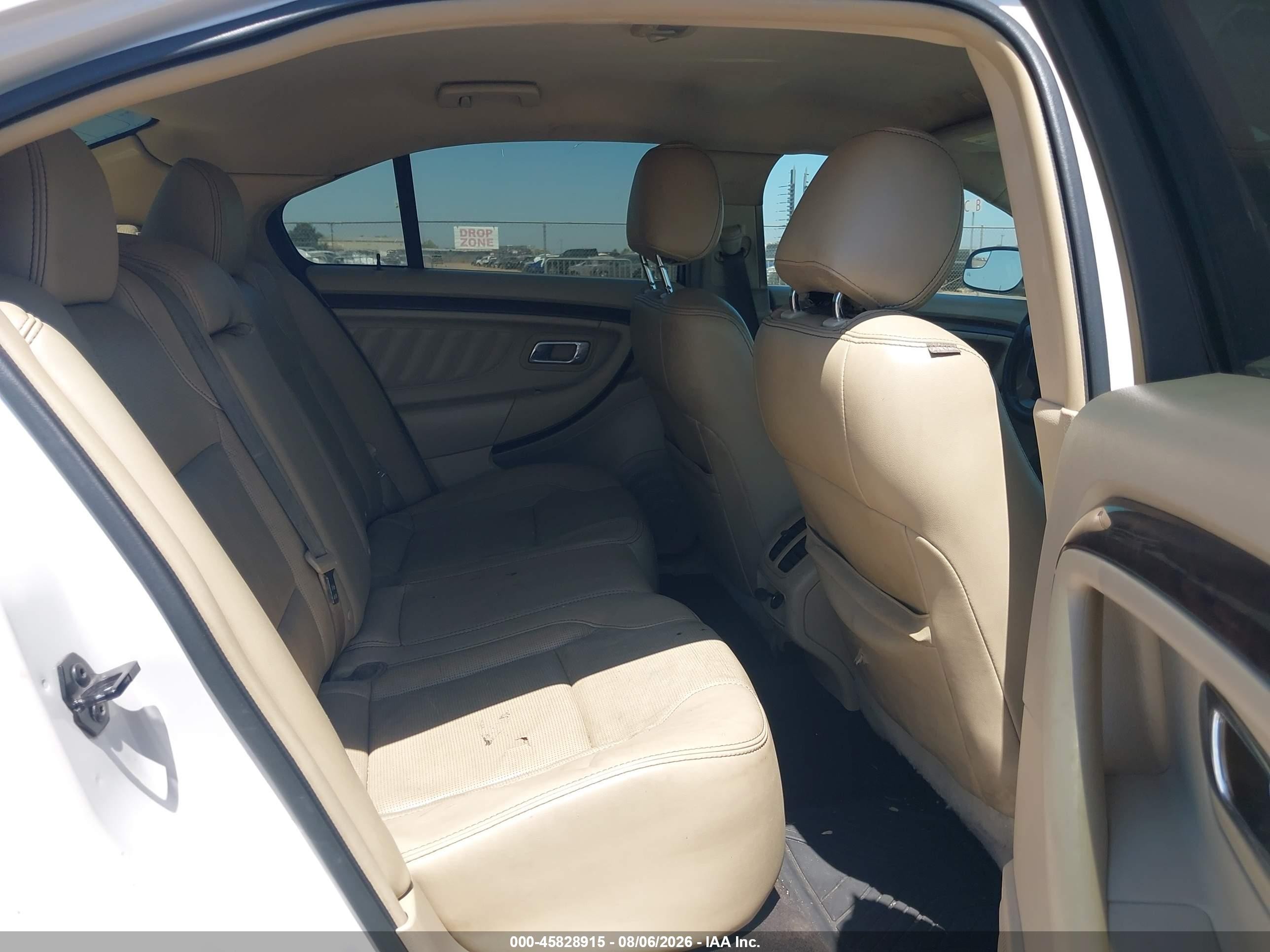 2015 Ford Taurus Limited Белый vin: 1FAHP2F86FG165600