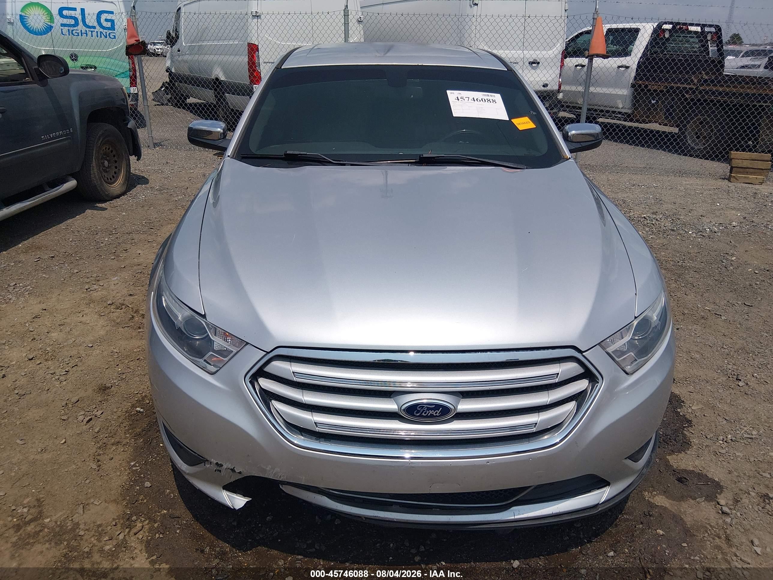 2013 Ford Taurus Limited Silver vin: 1FAHP2F87DG112157