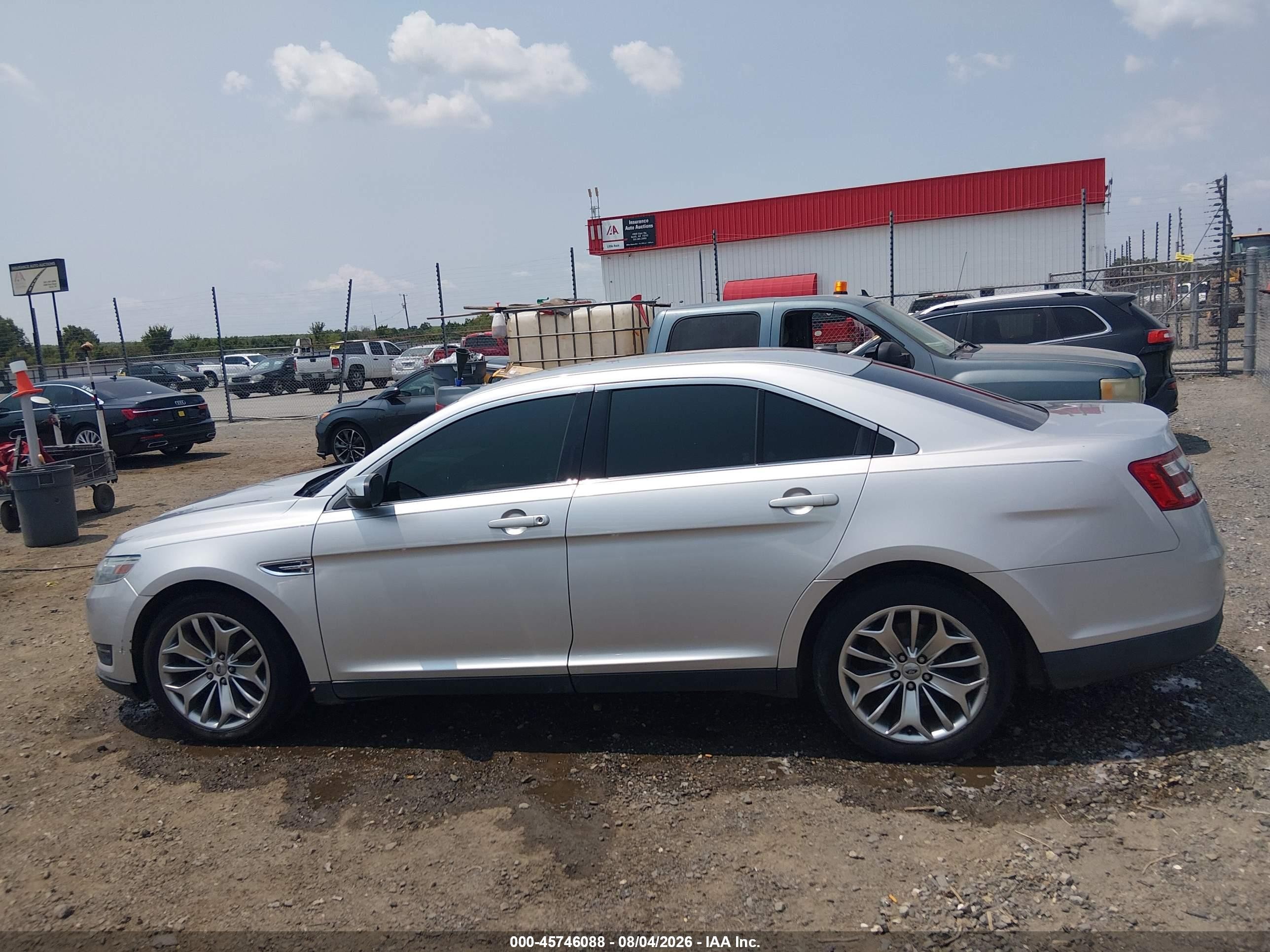 2013 Ford Taurus Limited Silver vin: 1FAHP2F87DG112157