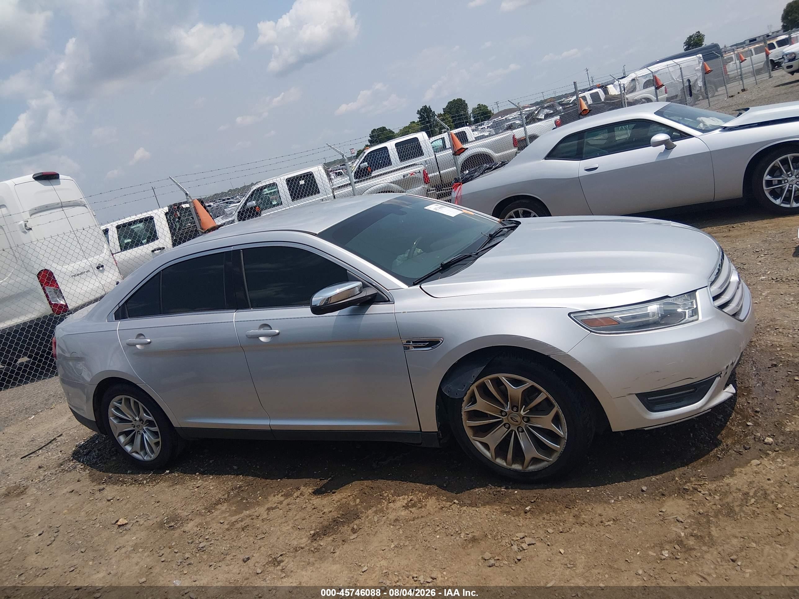 2013 Ford Taurus Limited Silver vin: 1FAHP2F87DG112157