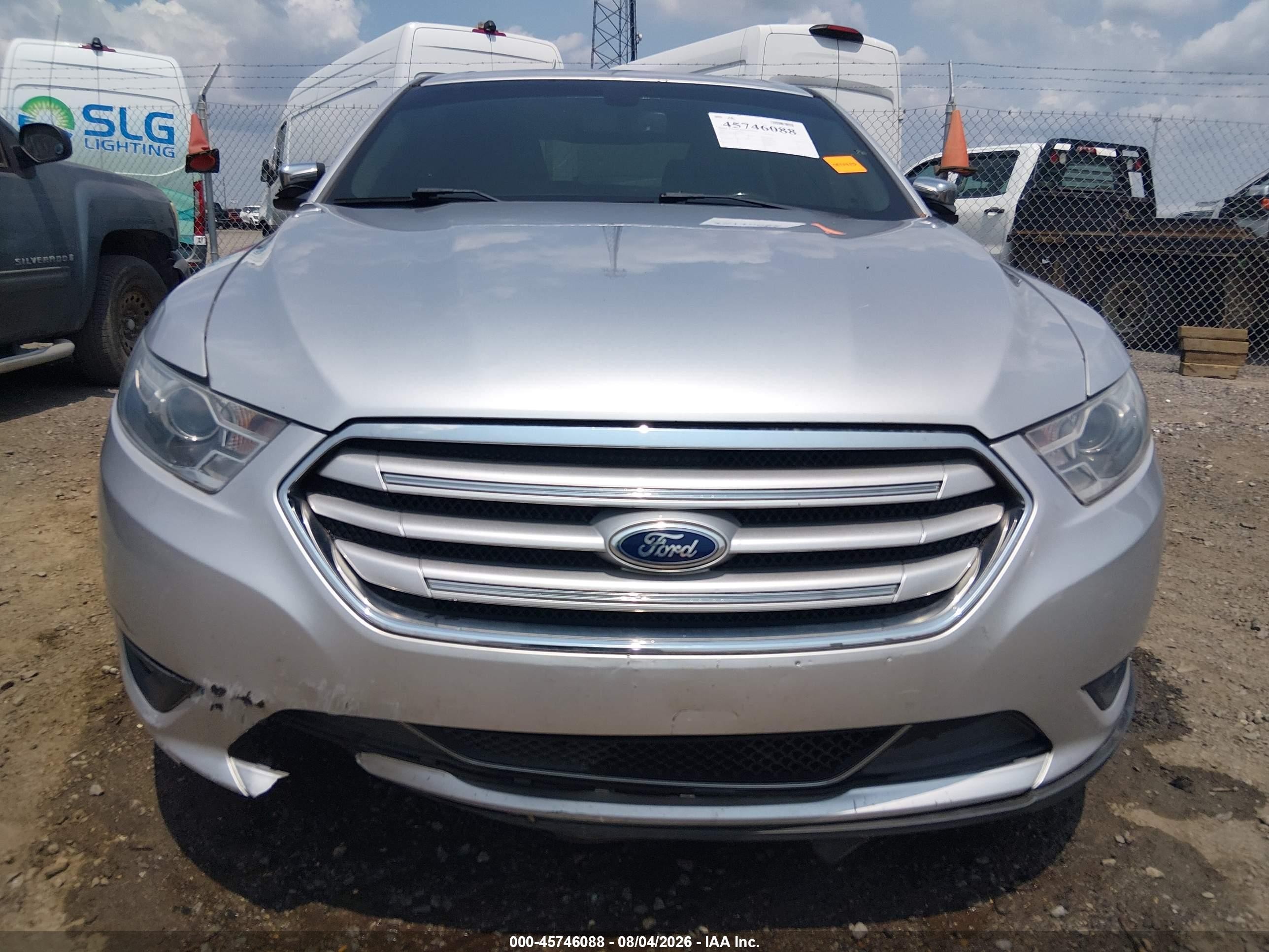 2013 Ford Taurus Limited Silver vin: 1FAHP2F87DG112157