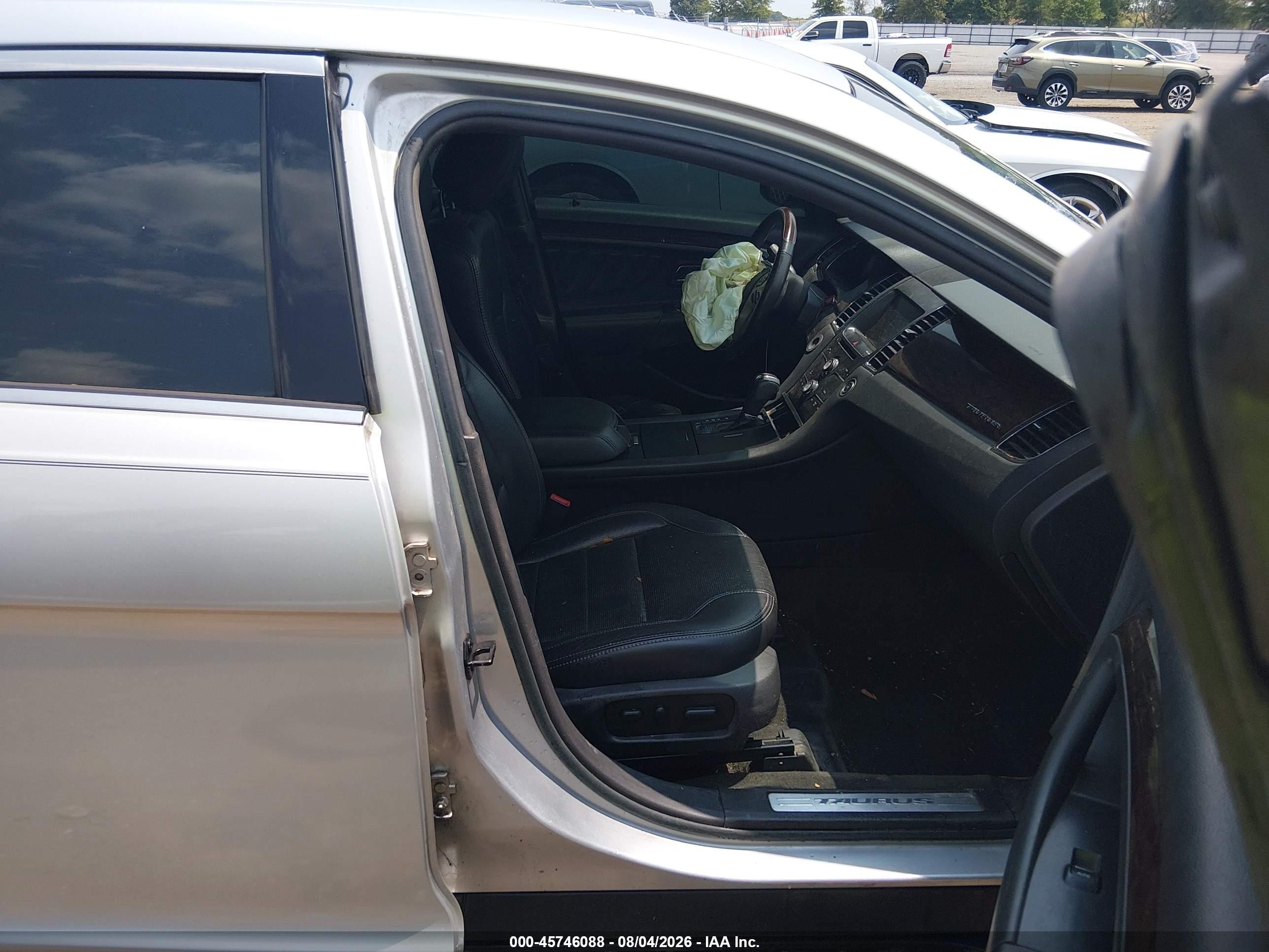 2013 Ford Taurus Limited Silver vin: 1FAHP2F87DG112157
