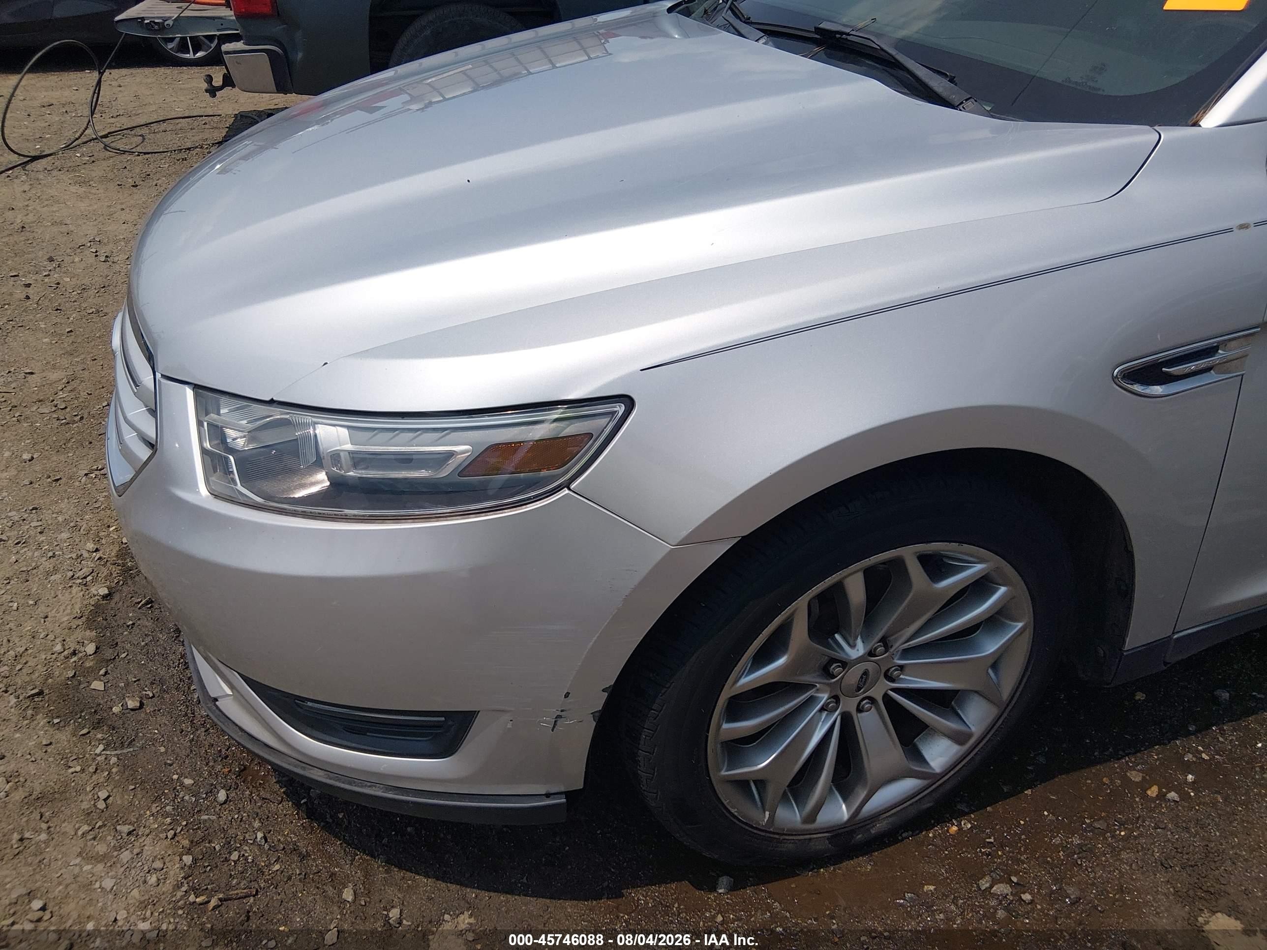 2013 Ford Taurus Limited Silver vin: 1FAHP2F87DG112157