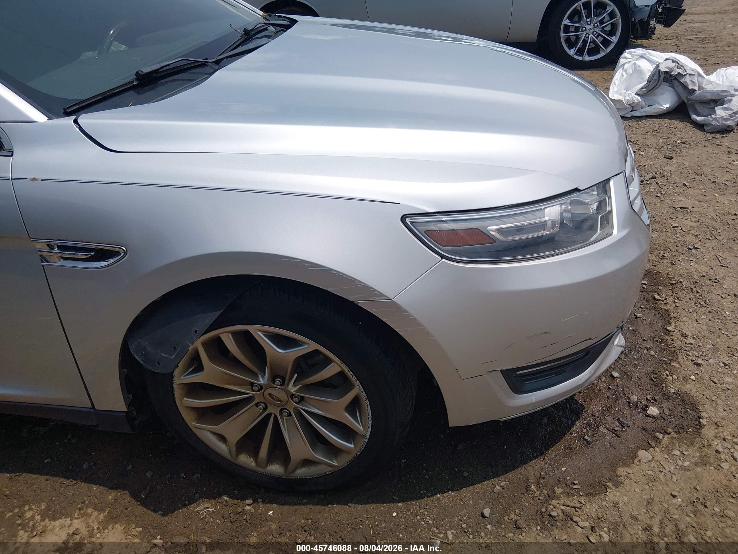 2013 Ford Taurus Limited Silver vin: 1FAHP2F87DG112157
