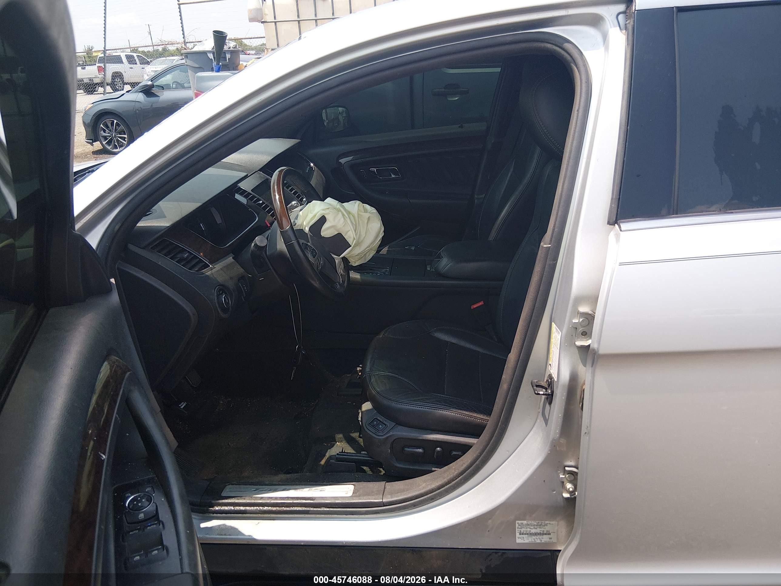 2013 Ford Taurus Limited Silver vin: 1FAHP2F87DG112157