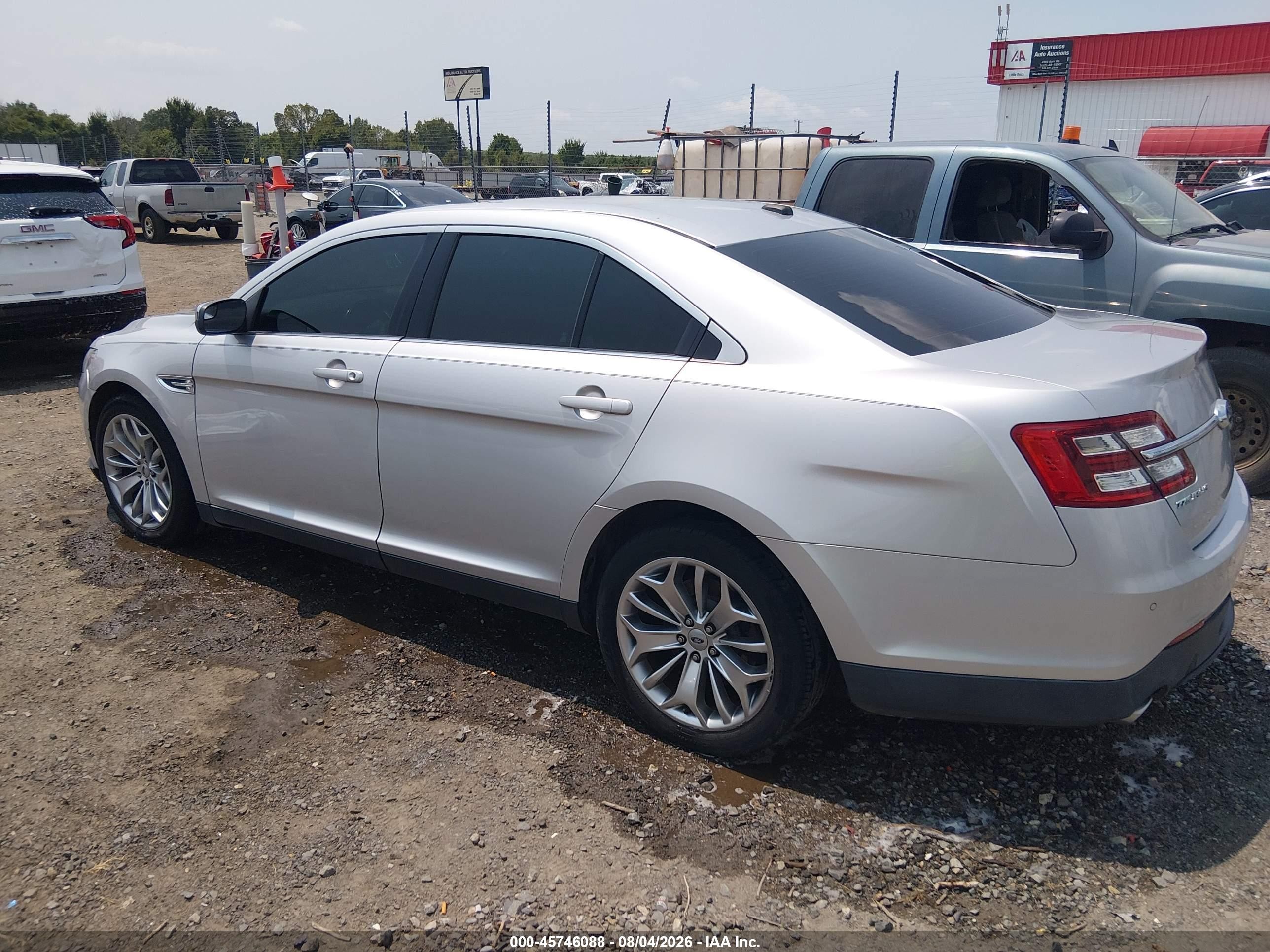 2013 Ford Taurus Limited Silver vin: 1FAHP2F87DG112157