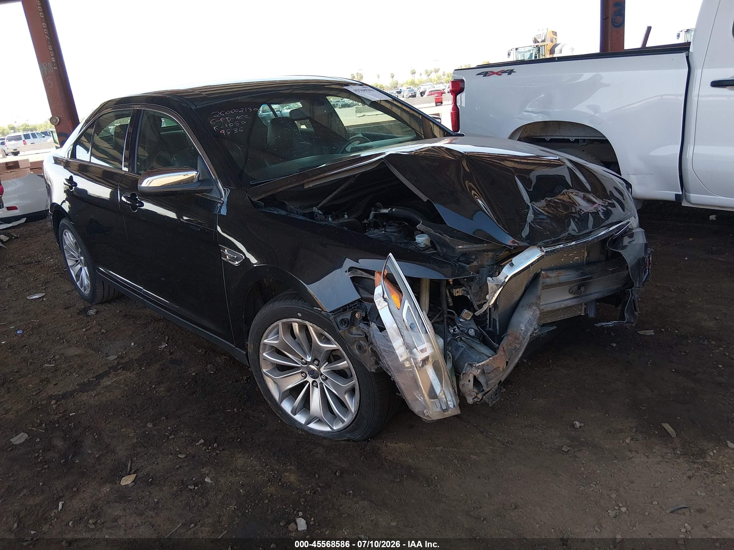 2013 Ford Taurus Limited Black vin: 1FAHP2F87DG179535