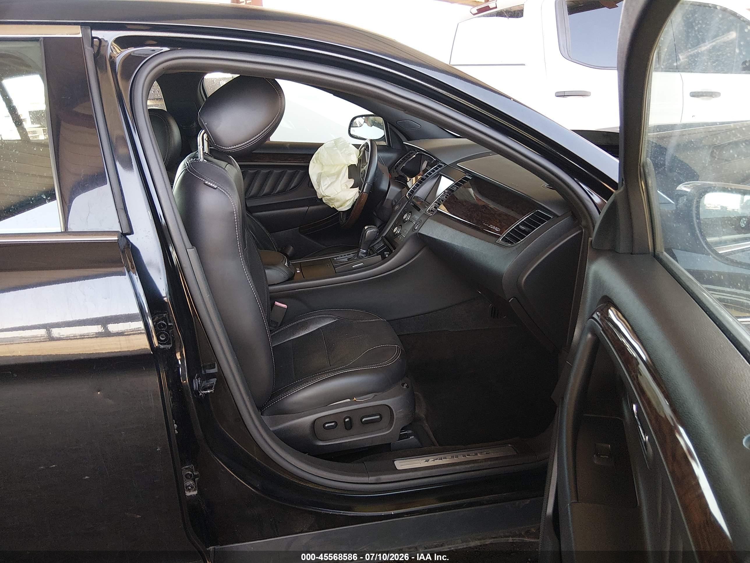 2013 Ford Taurus Limited Black vin: 1FAHP2F87DG179535