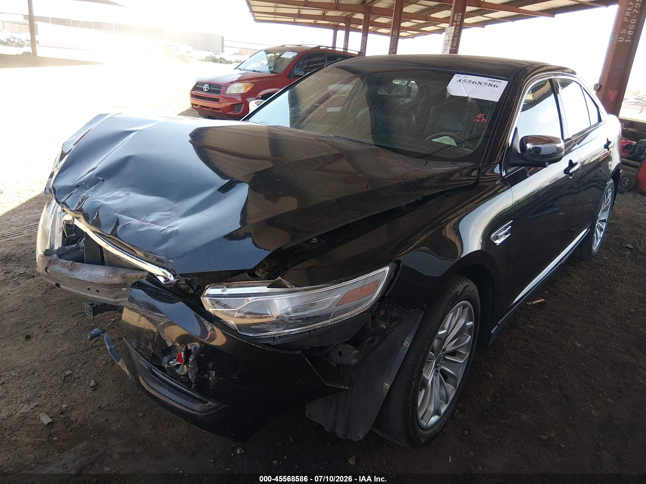 2013 Ford Taurus Limited Black vin: 1FAHP2F87DG179535
