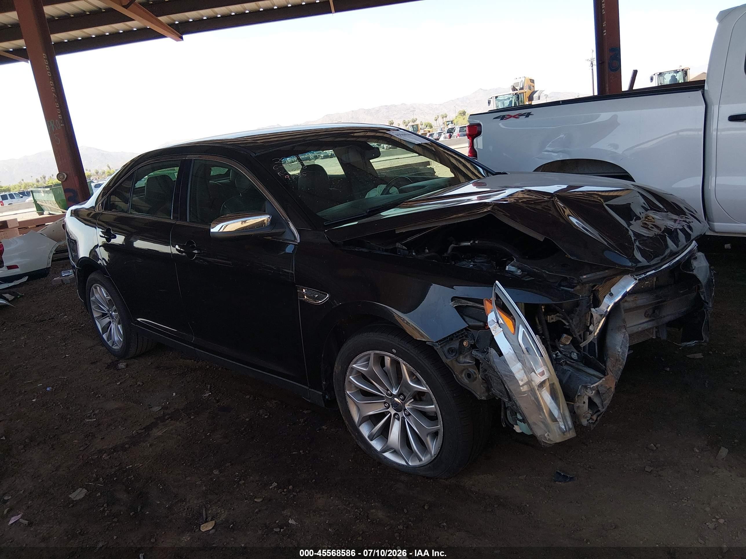 2013 Ford Taurus Limited Black vin: 1FAHP2F87DG179535